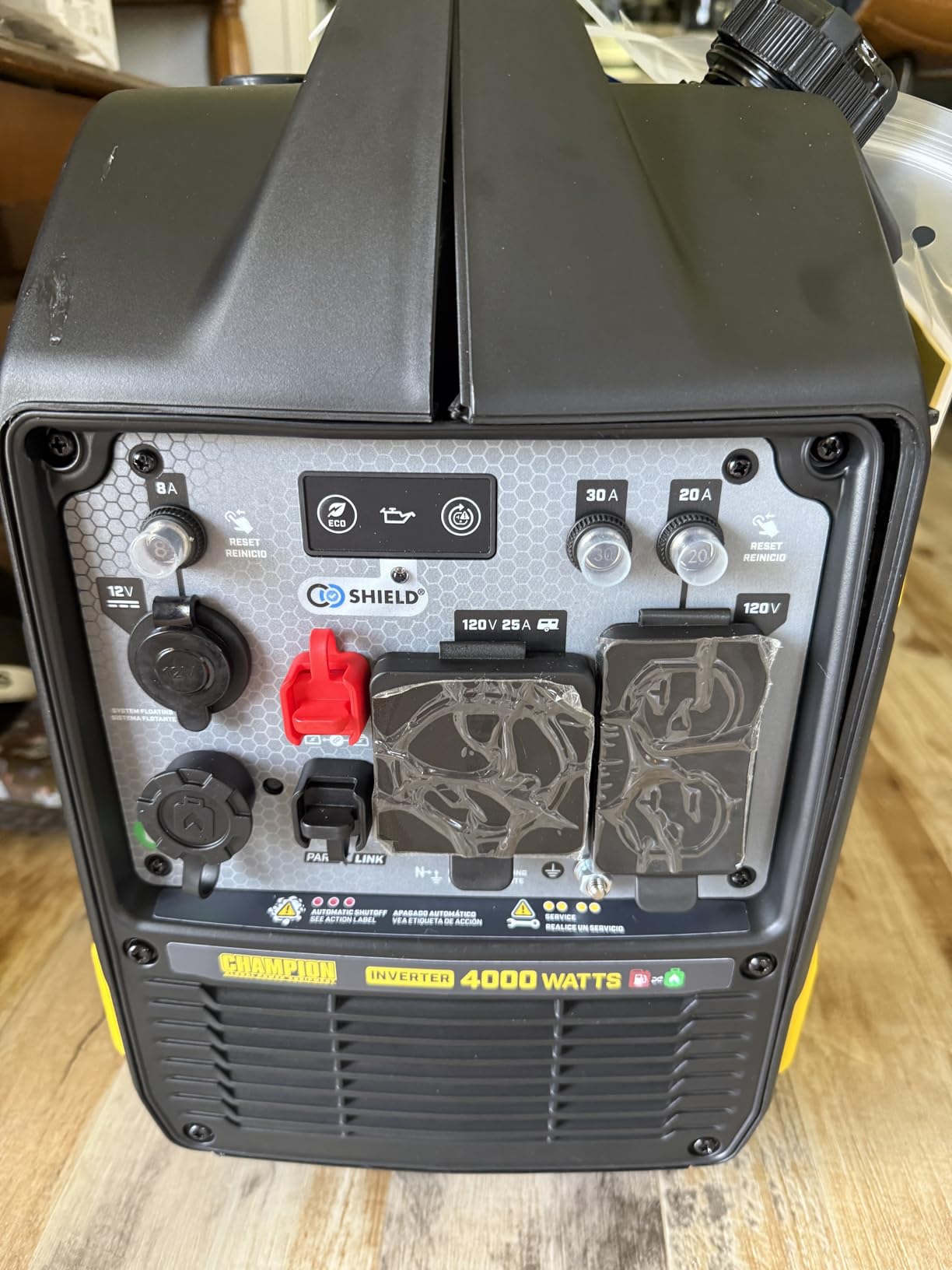 Champion 4000-Watt Dual Fuel RV Ready Portable Inverter Generator customer photo 2