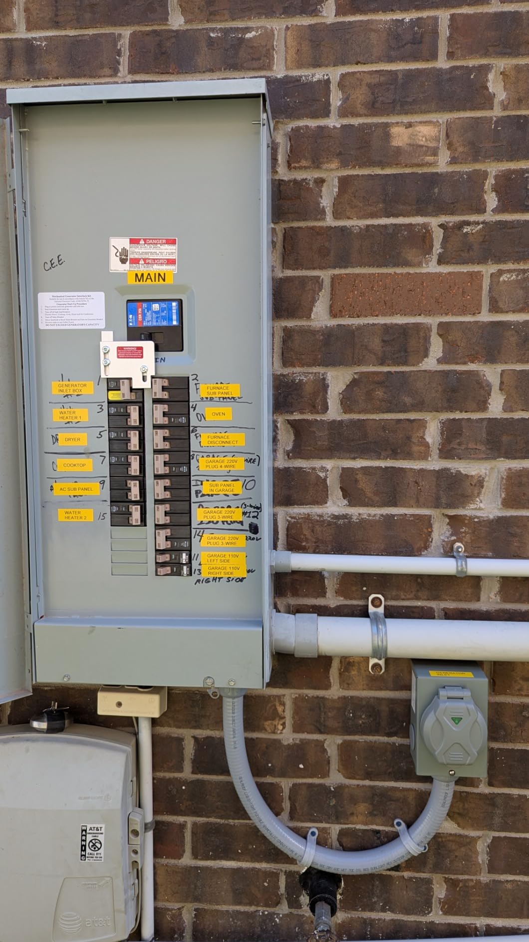 Generator Interlock Kit fit for Eaton Cutler Hammer CH Series 150 & 200 Amp customer photo 2