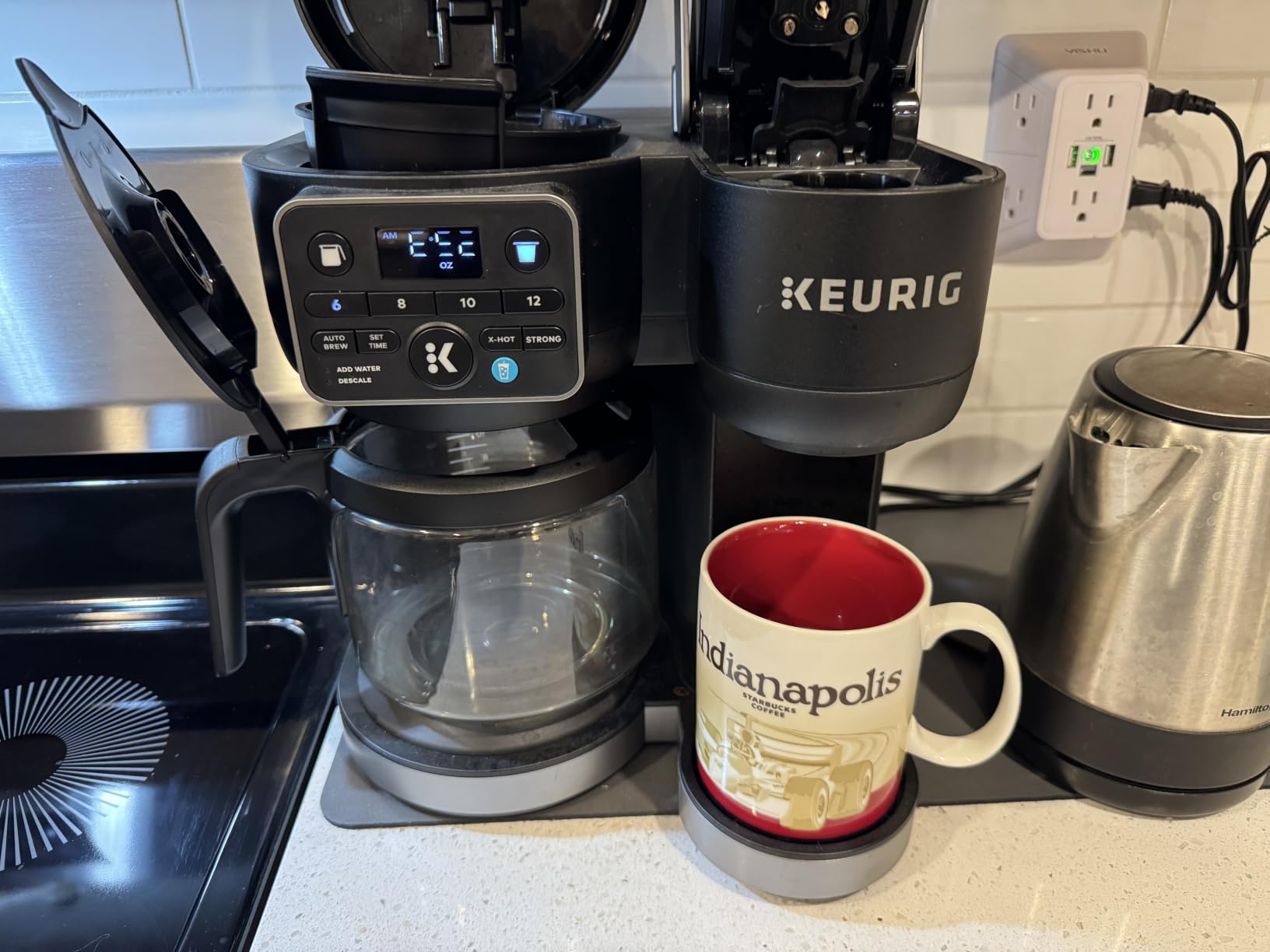 Keurig K-Duo Hot & Iced Single Serve & Carafe Coffee Maker, MultiStream Technology, 72oz Reservoir (Gen 2) customer photo 1