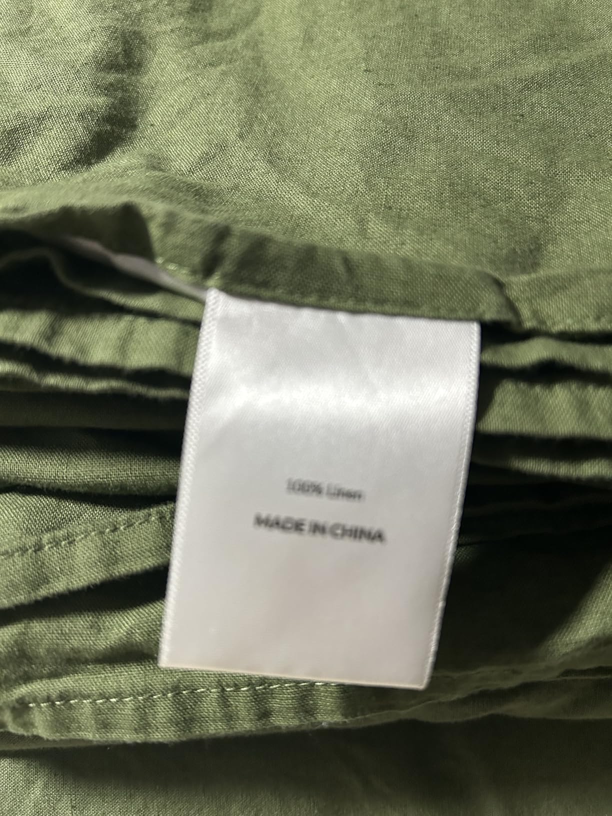 Shilucheng 100% French Linen Sheets - Queen Size Bed Sheets customer photo 1