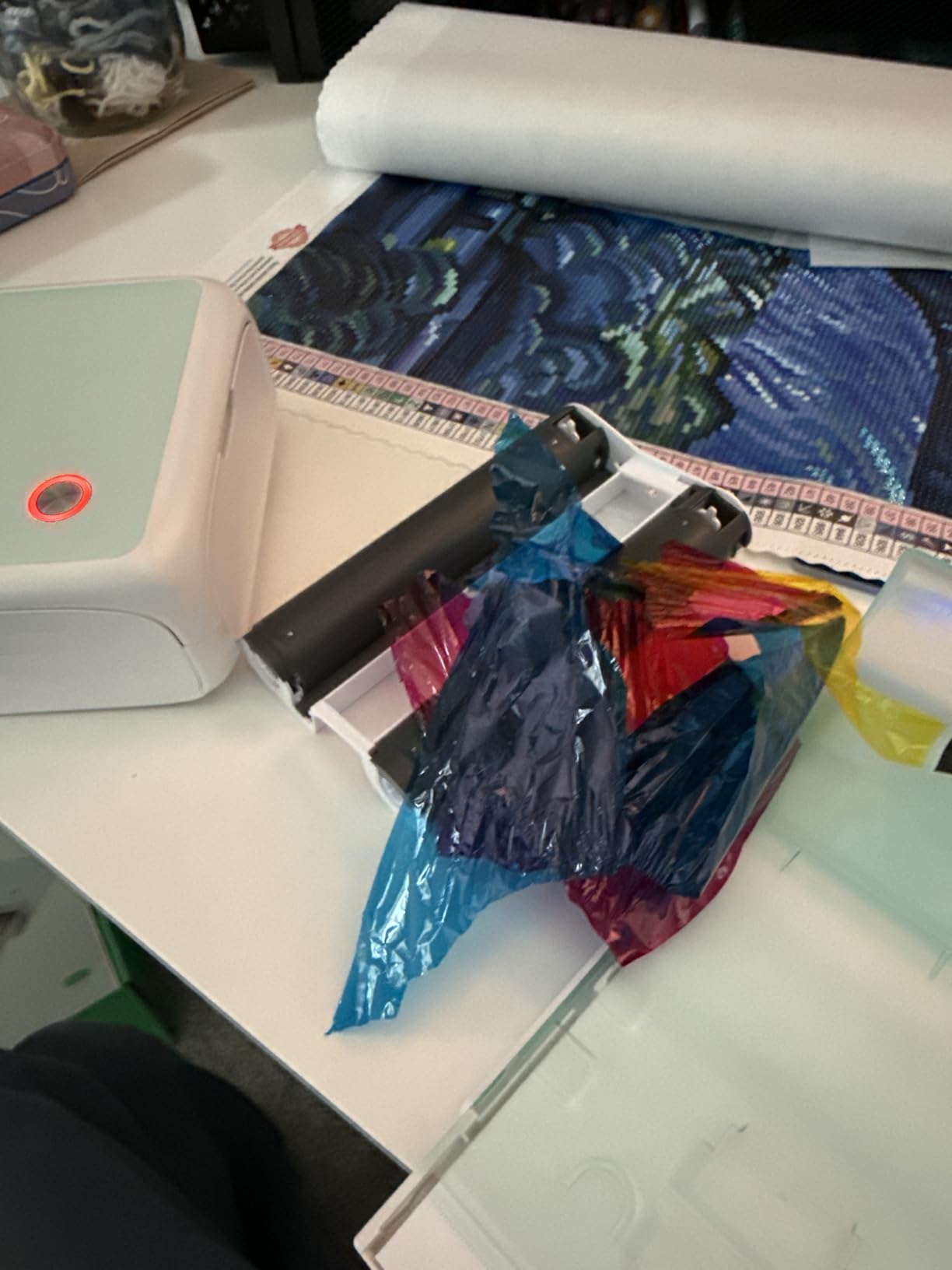 YOTON Photo Printer 4x6, Picture Printer with 54 Sheets & 1 Ink Ribbon | 4PASS Dye-Sublimation; AR Video Printing; Wi-Fi Photo Printing; Gift for Travel & Memories; for iPhone/Android/PC; Green customer photo 2