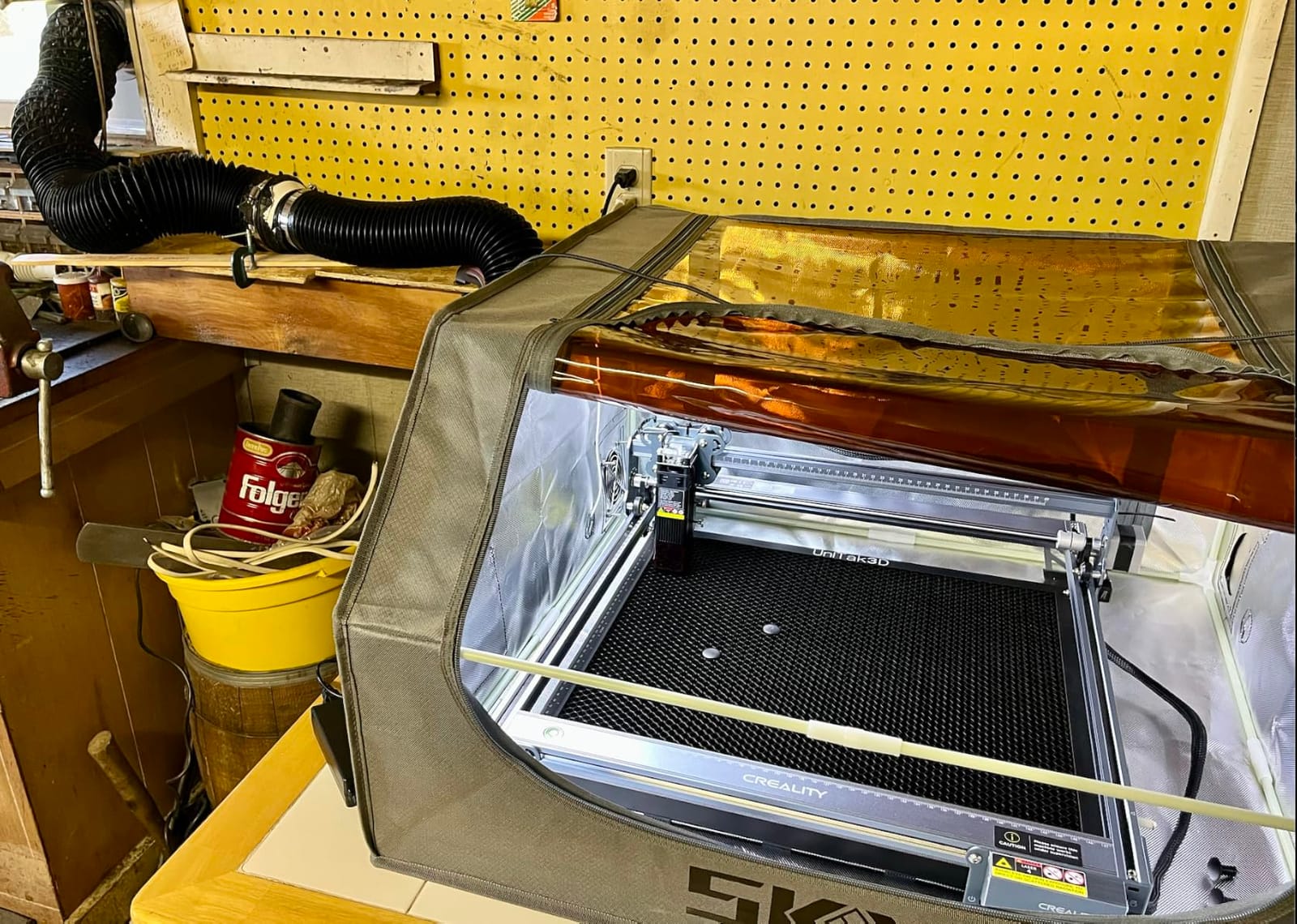 Creality Falcon 10W Laser Engraver Machine, 0.06mm High Precision Laser Engraving Machine 72W Laser Cutter and Engraver Machine for Wood Metal Acrylic Leather, 15.7