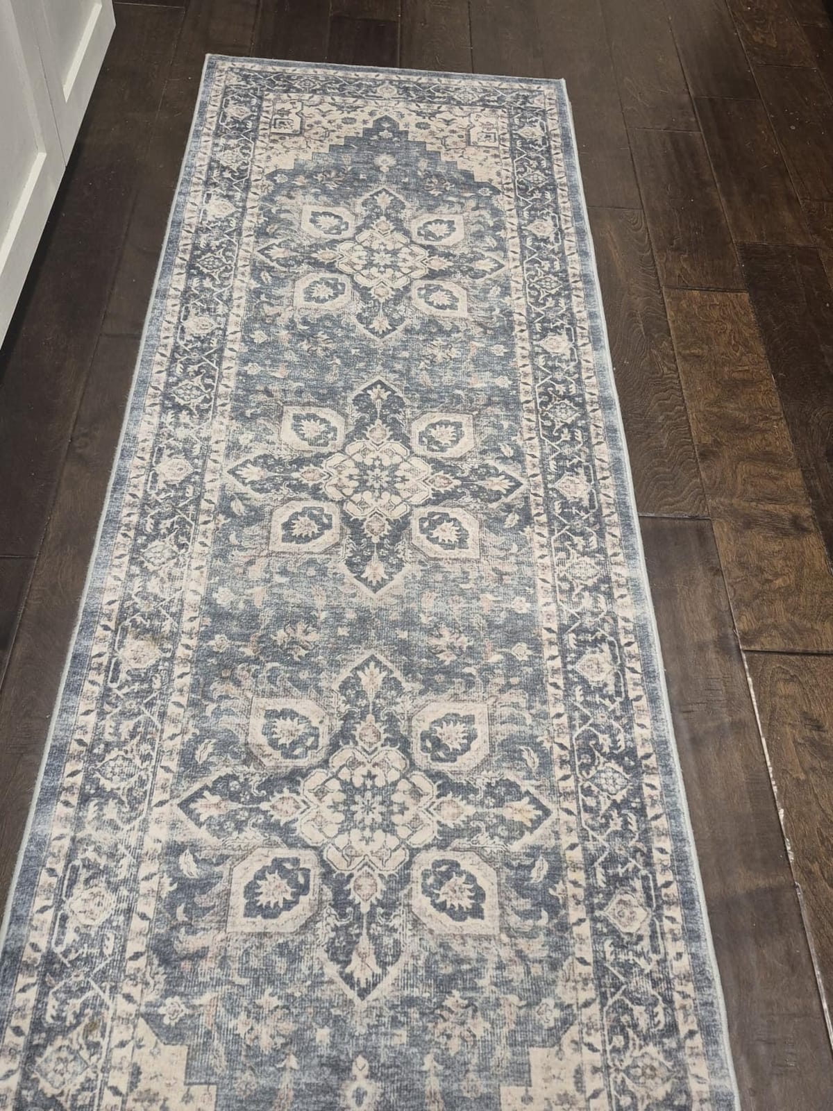 Amada 8x10 Area Rugs for Living Room, Washable Area Rug, Blue customer photo 1