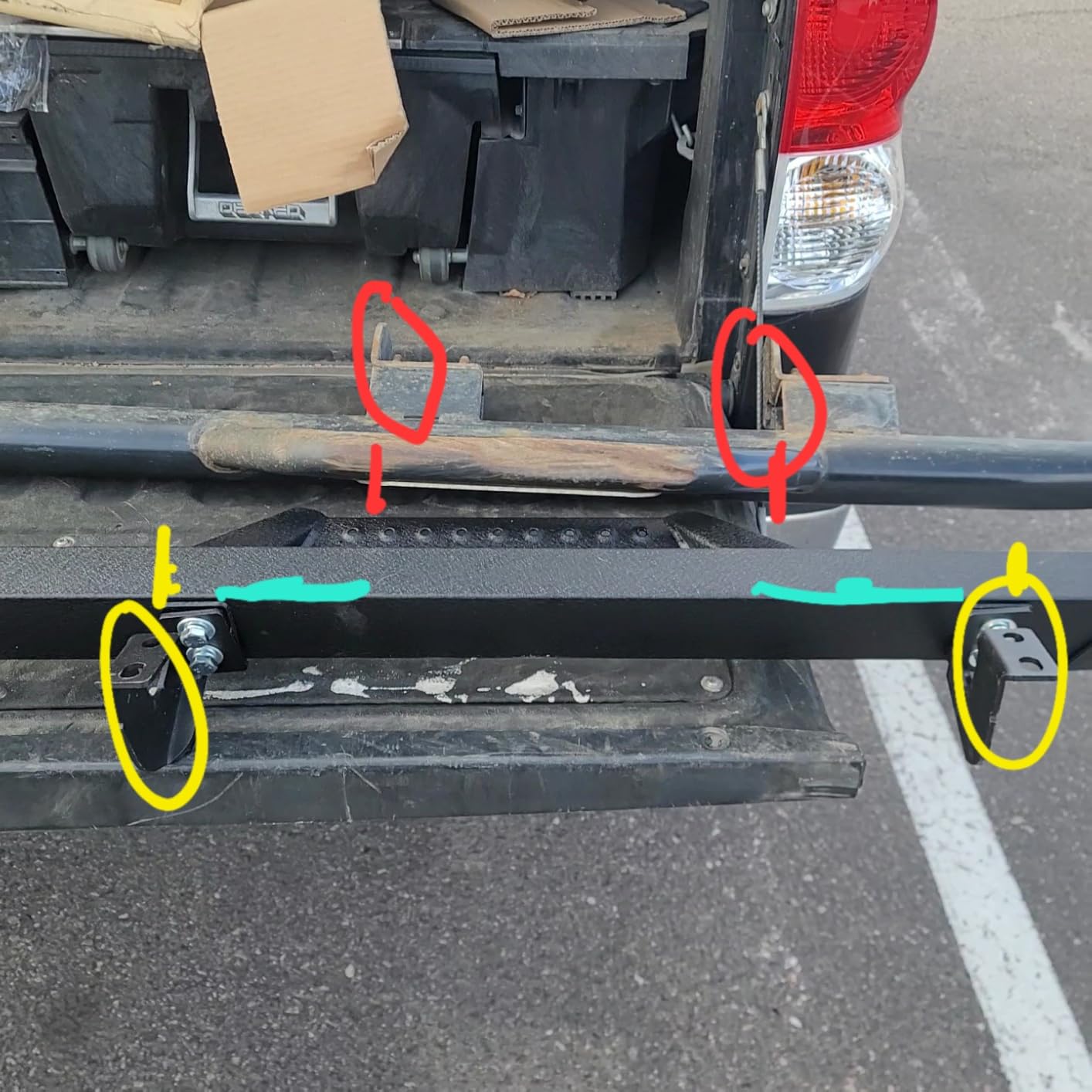 SMANOW Running Boards Step Bar for 2007-2014 Toyota FJ Cruiser SUV Nerf Bar customer photo 2