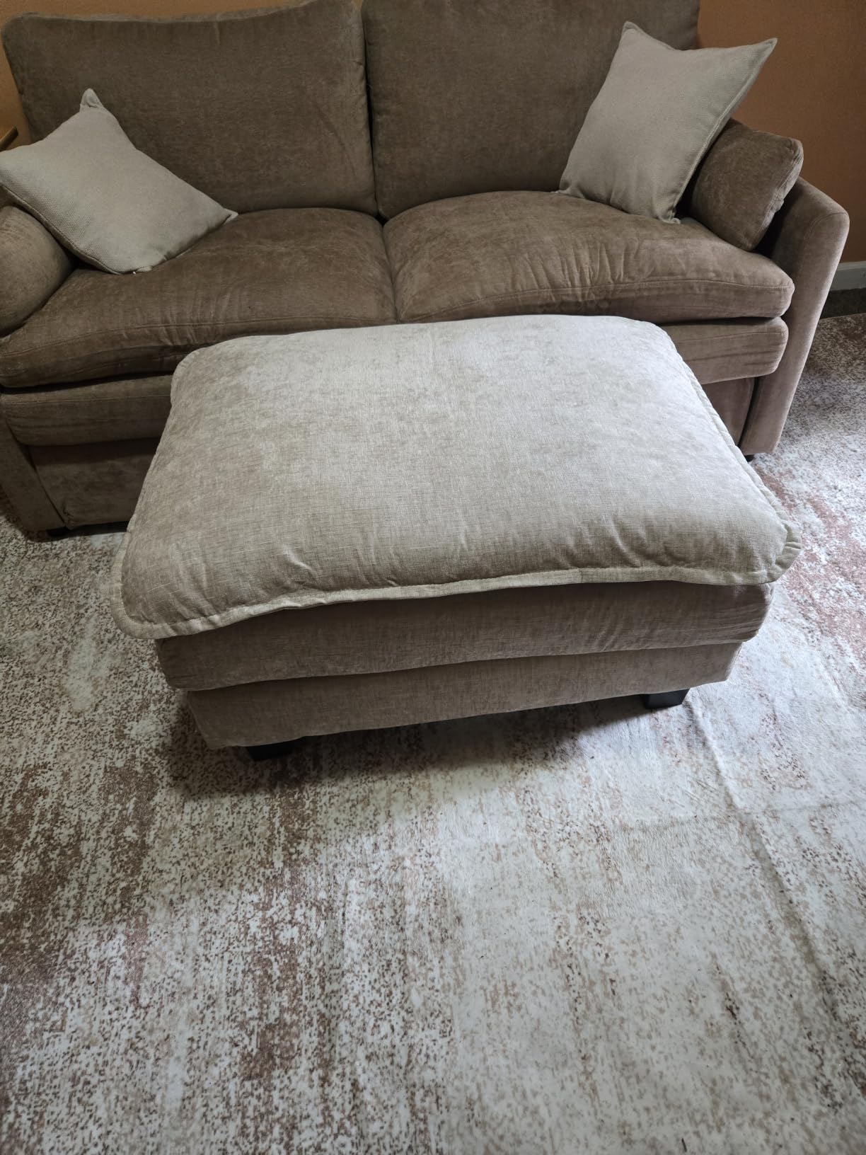 PLHXFR 8x10 Area Rug Living Room: Modern Abstract Washable Carpet Grey customer photo 1