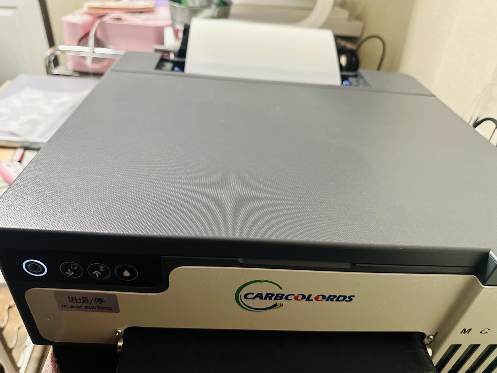 A4 DTF Printer with Oven Starter Bundle, White Ink Mixing System, Roll Feeder, Ink, Film and Powder for T-Shirt Printing customer photo 1