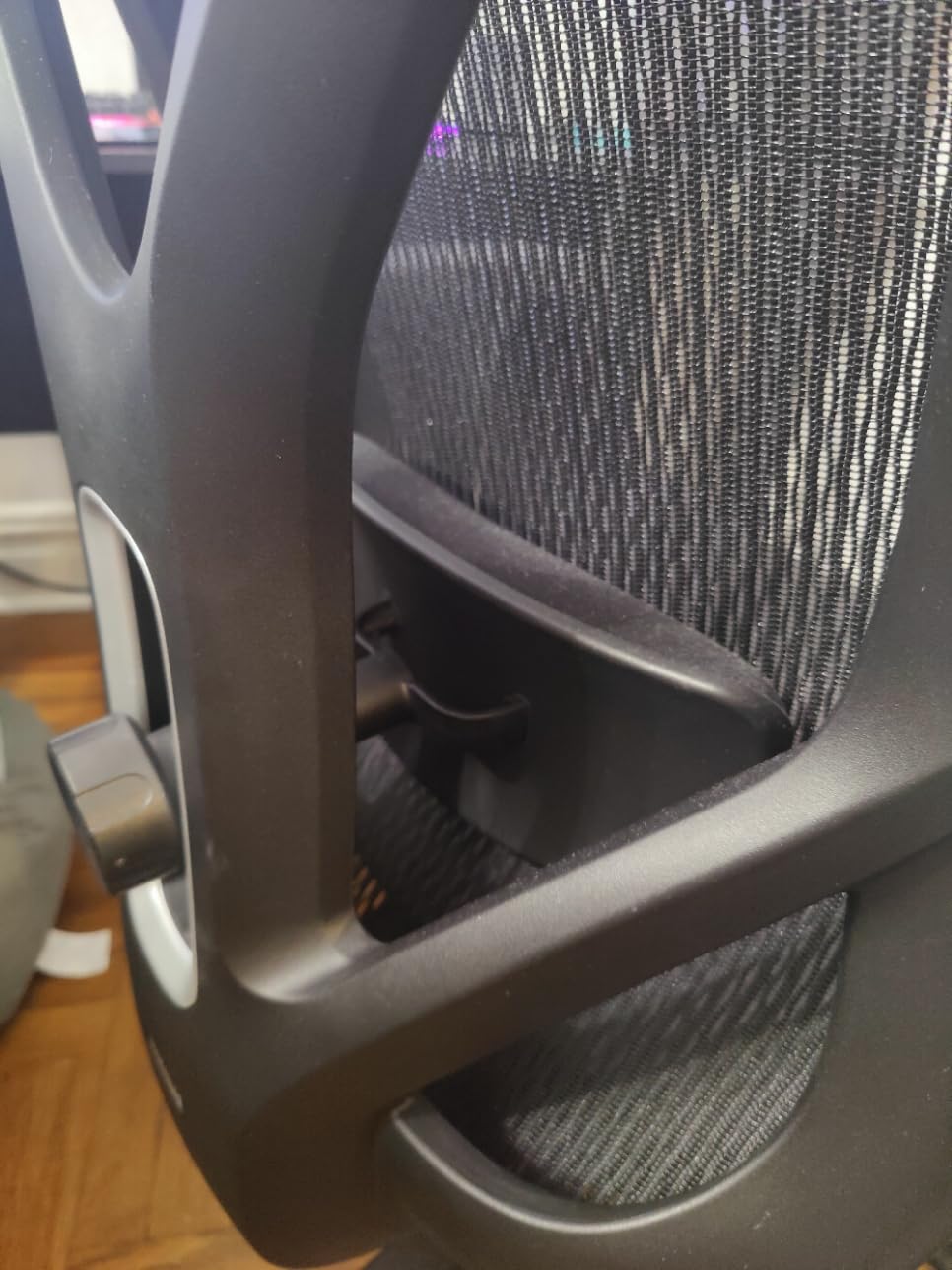 Ergonomic Office Chair, Mesh Computer Desk Chairs with BIFMA X5.1 Certified, Adjustable Lumbar Support, 3D Arm, Tilt Back, Wide Seat, Comfy Swivel Work Task Chair for Company and Home (Onyx Black) customer photo 2