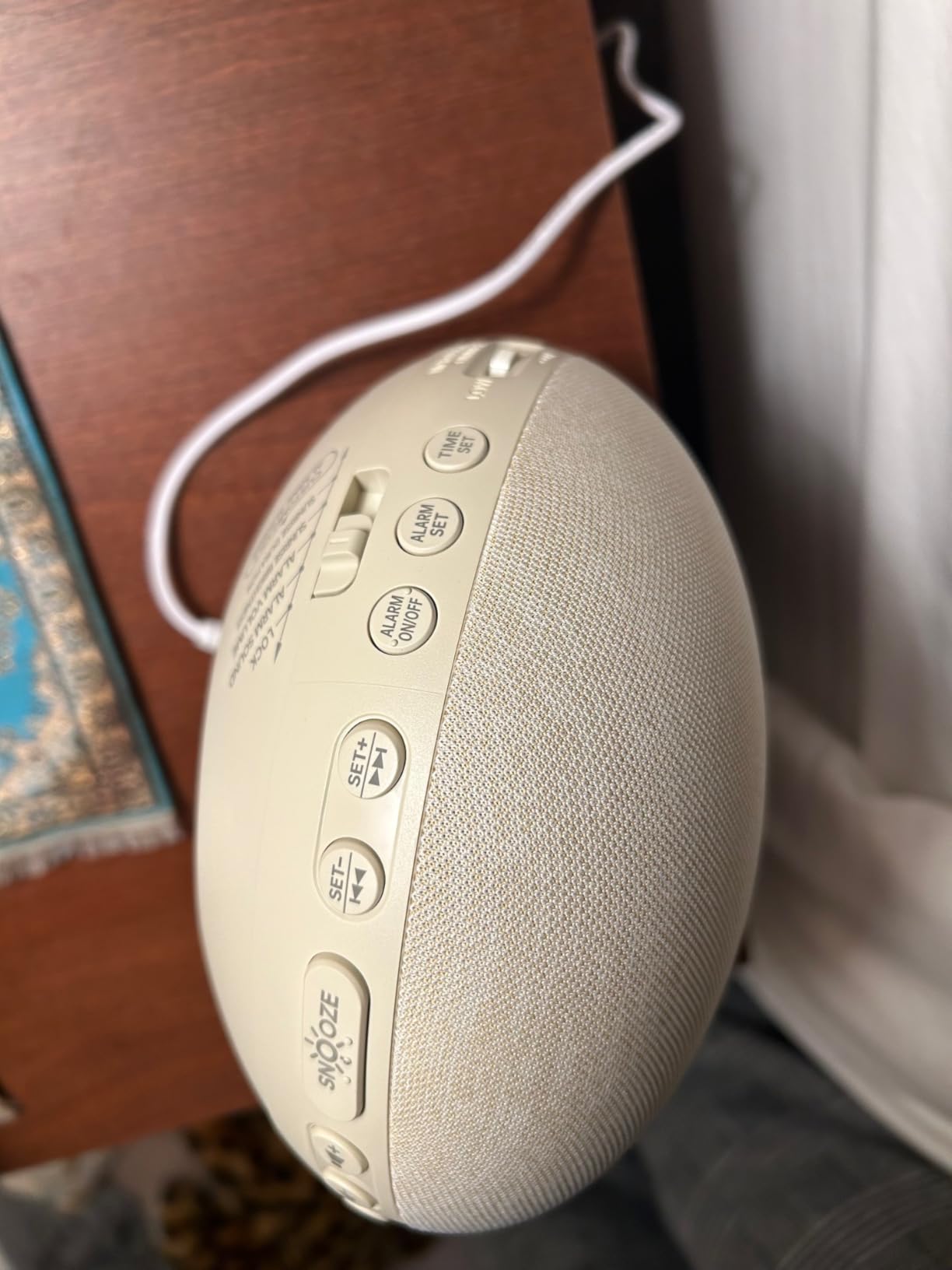 Odokee Sunrise Alarm Clock White Noise Machine: Natural Wake Up Light customer photo 1
