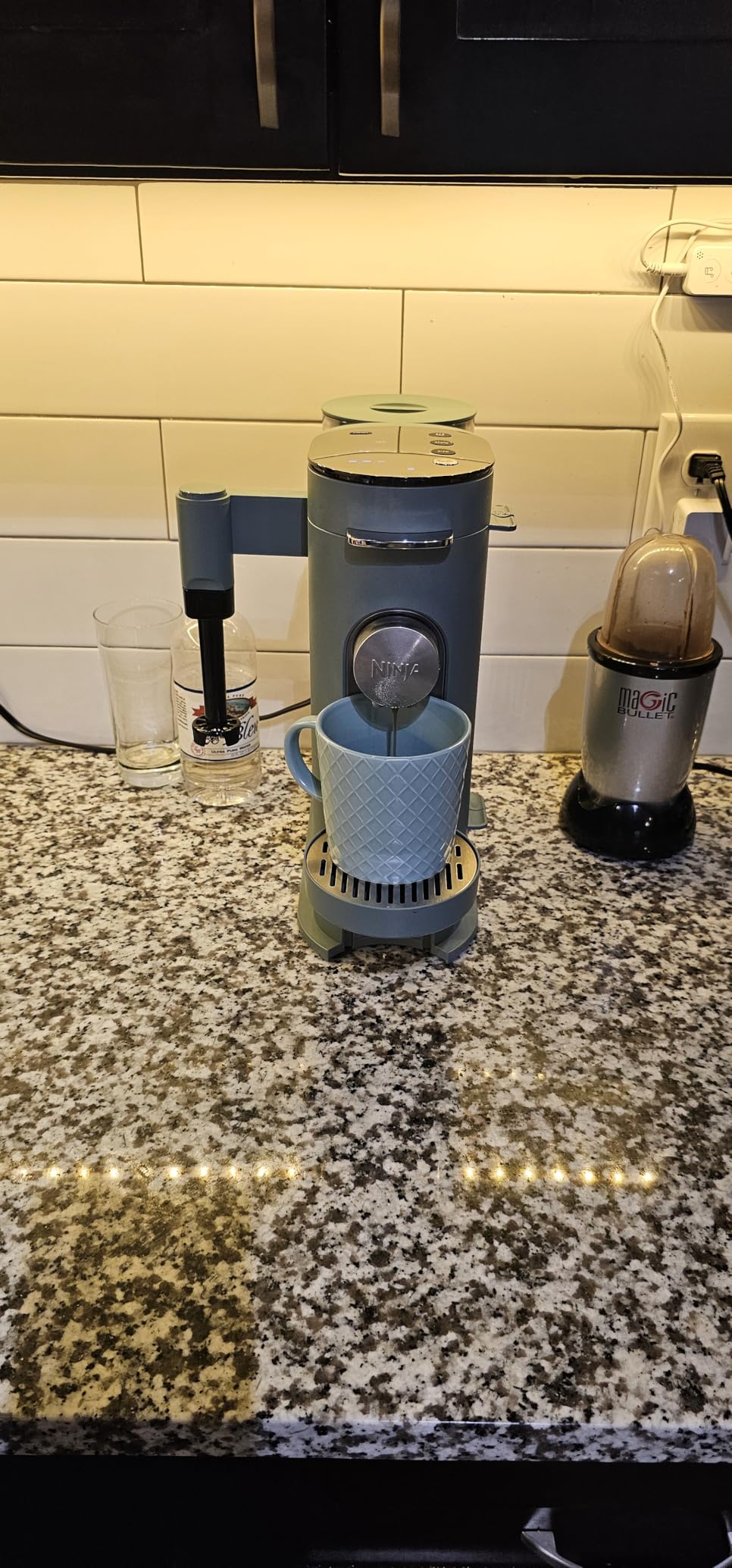 Ninja Pod and Grounds Coffee Maker, K-Cup Compatible, Stone, PB051ST | Brews, Compact Design, Built-in Milk Frother, 56 Ounces Reservoir, 6 Ounces Cup to 24 Ounces Mug Sizes customer photo 1