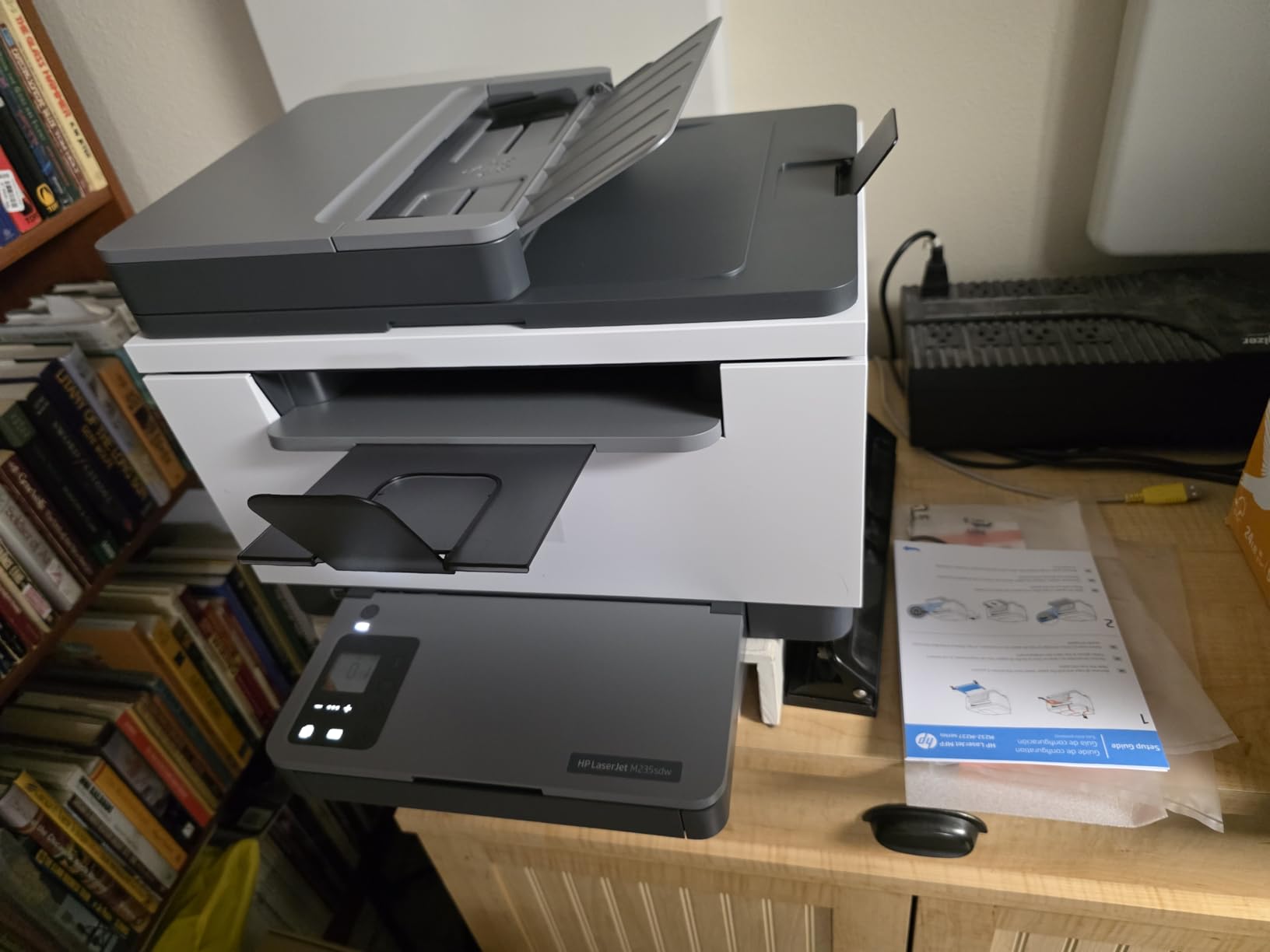 HP LaserJet MFP M235sdw All-in-One Laser Wireless Printer, Scan/Copy, Black & White, Duplex, Best-for-Office customer photo 1