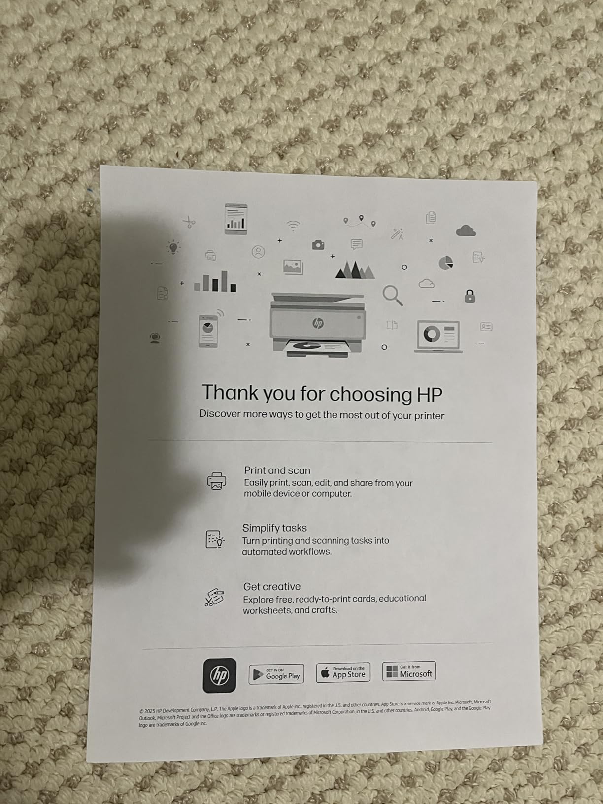 HP LaserJet MFP M139w Printer, for Small Office and Home Use, Print, Copy, Scan Wireless up to 19 ppm Black and White 600x600 dpi USB Auto-On/Off Tech (Renewed) customer photo 1