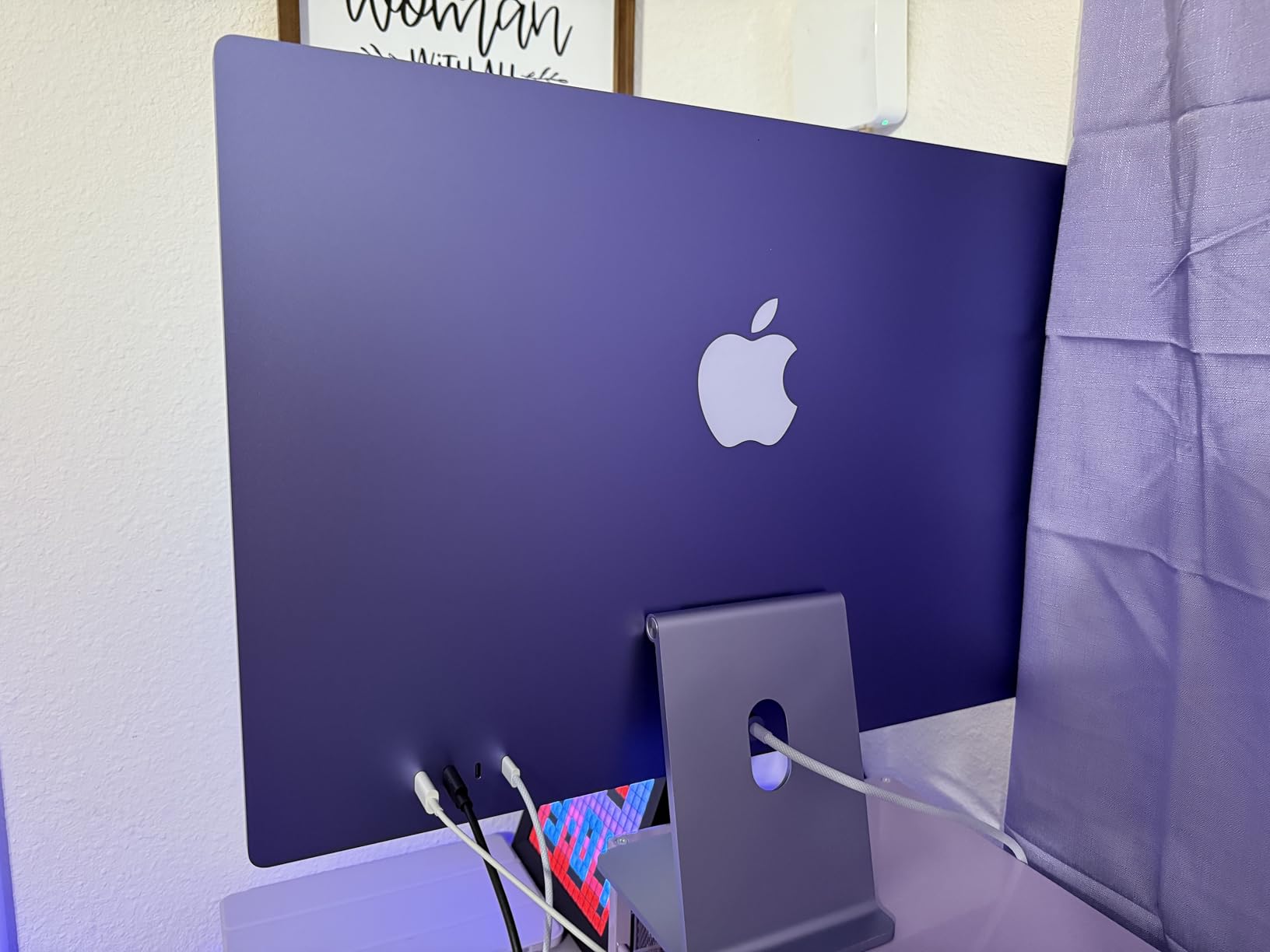 2024 iMac All-in-One Desktop Computer with M4 chip with 10-core CPU and 10-core GPU: Built for Apple Intelligence, 24-inch Retina Display, 16GB Unified Memory, 256GB SSD Storage; Silver customer photo 1