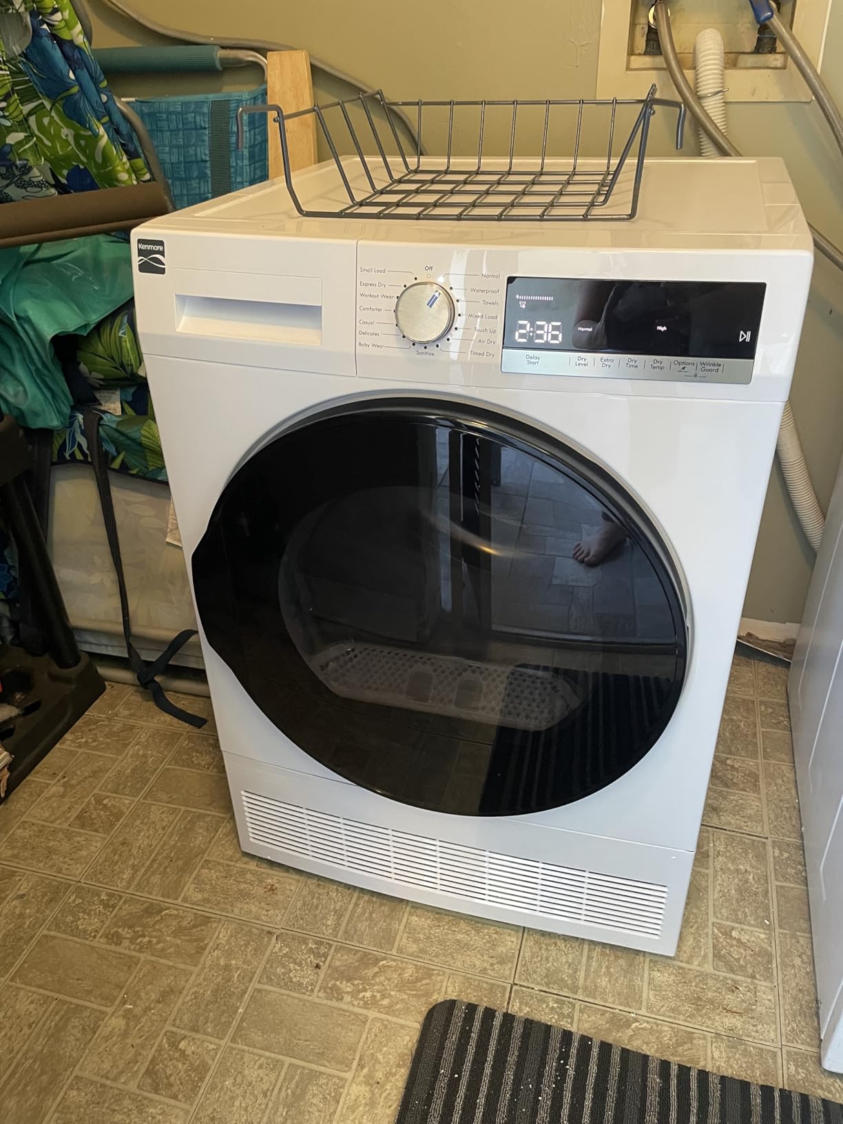 Kenmore 4.0 cu. ft. Ventless Condensing Electric Dryer - White customer photo 1