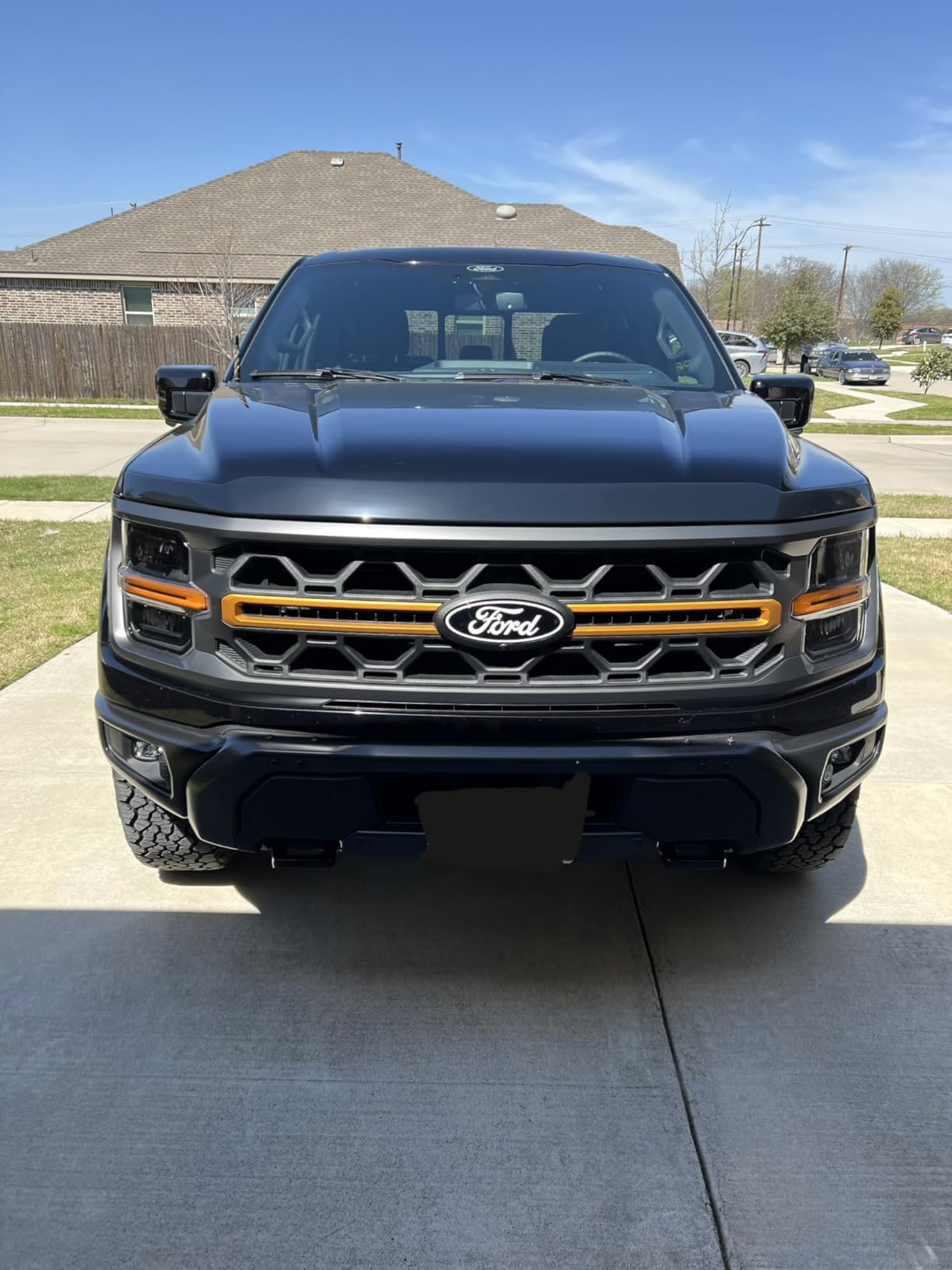 Husky Liners Aeroskin Hood Protector Low Profile Deflector/Bug Shield | Fits 2021-2026 Ford F-150 (Excludes Tremor/Raptor/Platinum/King Ranch) | Hood, 1-pc Matte Black - 2877196 customer photo 2