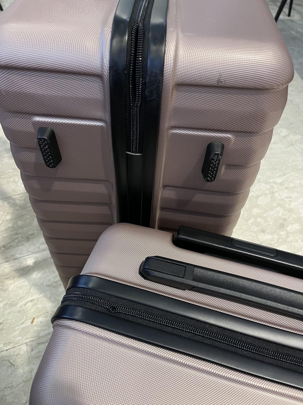 Cosbarn Luggage Sets Hardshell 5 Piece Durable Suitcases with Wheels customer photo 1