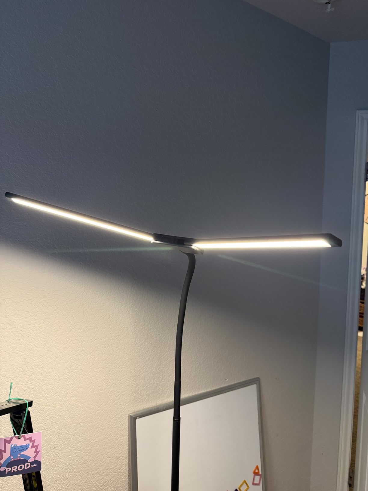 Syrinx LED Floor Lamp, 18W 2000LM Bright Floor Lamp for Office, Living Room customer photo 1