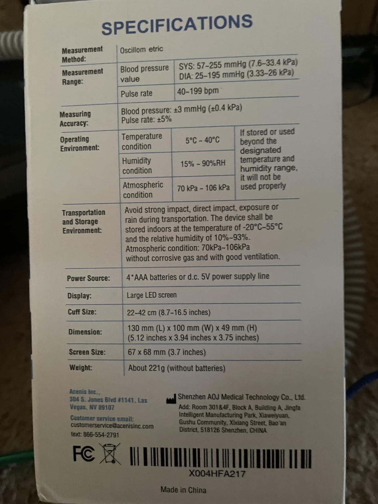Blood Pressure Monitor - Automatic Blood Pressure Machine for Home Use - Large Color Screen and Large Adjustable Cuff for Reliable Readings customer photo 1