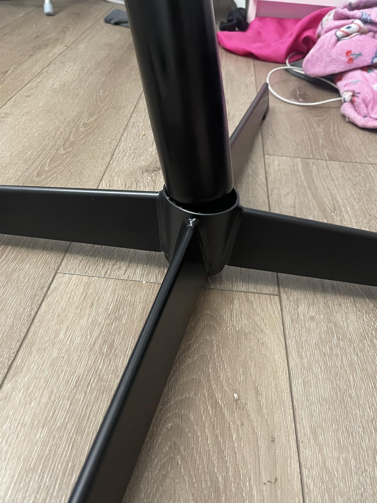 IWMH Criss Cross Chair, Armless Cross Legged Office Chairs no Wheels customer photo 2
