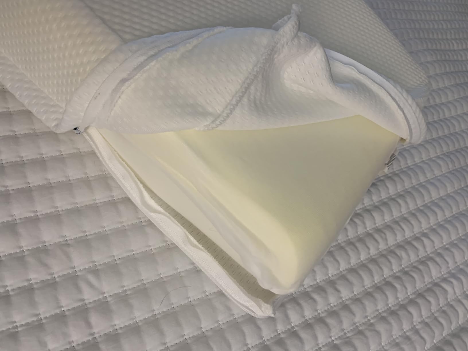 The Original Anti Snoring Pillow for Side Sleepers - Snoring Solution and Remedy - Inclined Memory Foam Pillow for Airway Support, Anti Snore Pillow with Removable Washable Cover customer photo 1