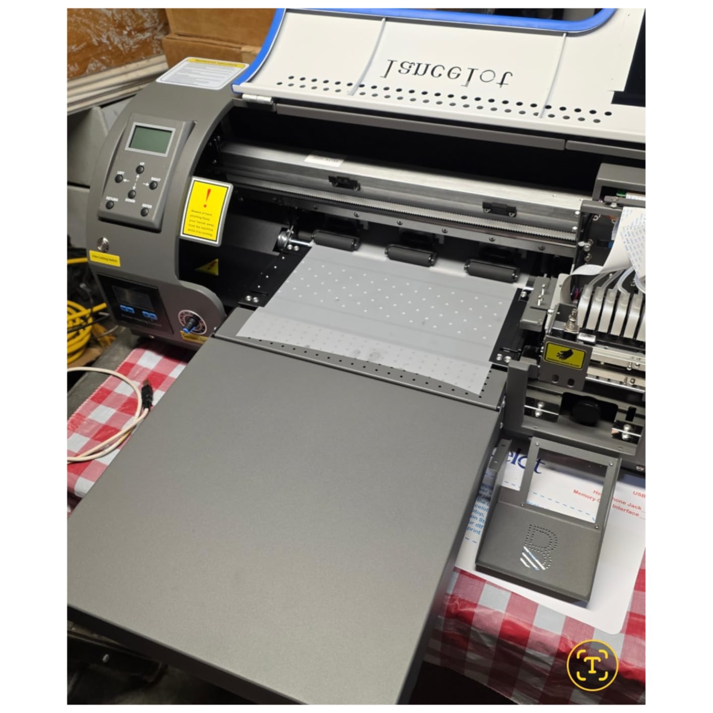 Lancelot M1630 Pro A3+ DTF Printer Bundle with Auto Film Cutter customer photo 2