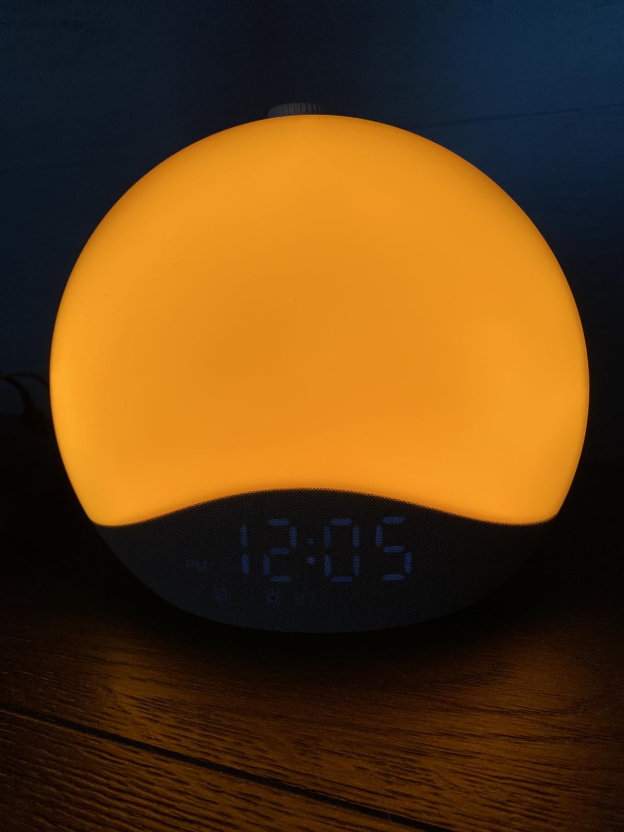 ecozy Sunrise Alarm Clock, White Noise Sound Machine, 26 Soothing Sounds customer photo 2