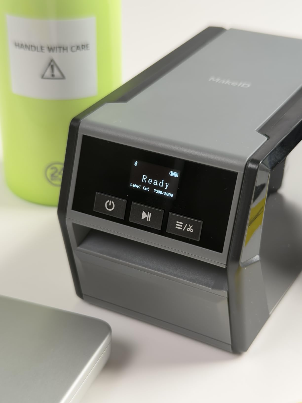 Makeid D50 Industrial Label Maker, 2 Inch Desktop Printer with Auto Cutter | 2600mAh Battery, with 1.97