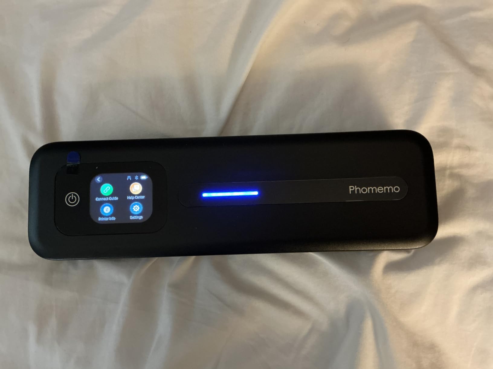 Phomemo M832D Touchscreen Portable Printer Inkless Thermal Wireless Travel | 8.5 x 11 & A4 Size, 300DPI, Bluetooth Small Mobile Compact Printer for Phone/Laptop/Tablet, for Home/Car/School/Office, Black customer photo 2