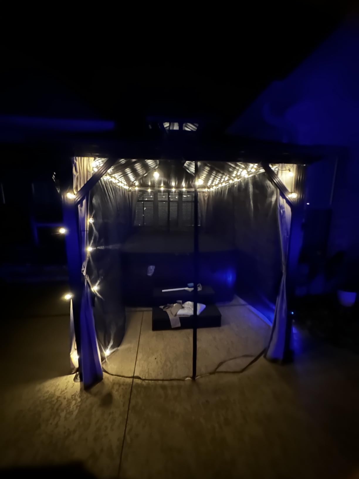 Brightown 108FT 52LED Solar String Lights Outdoor with Remote & USB Port customer photo 1