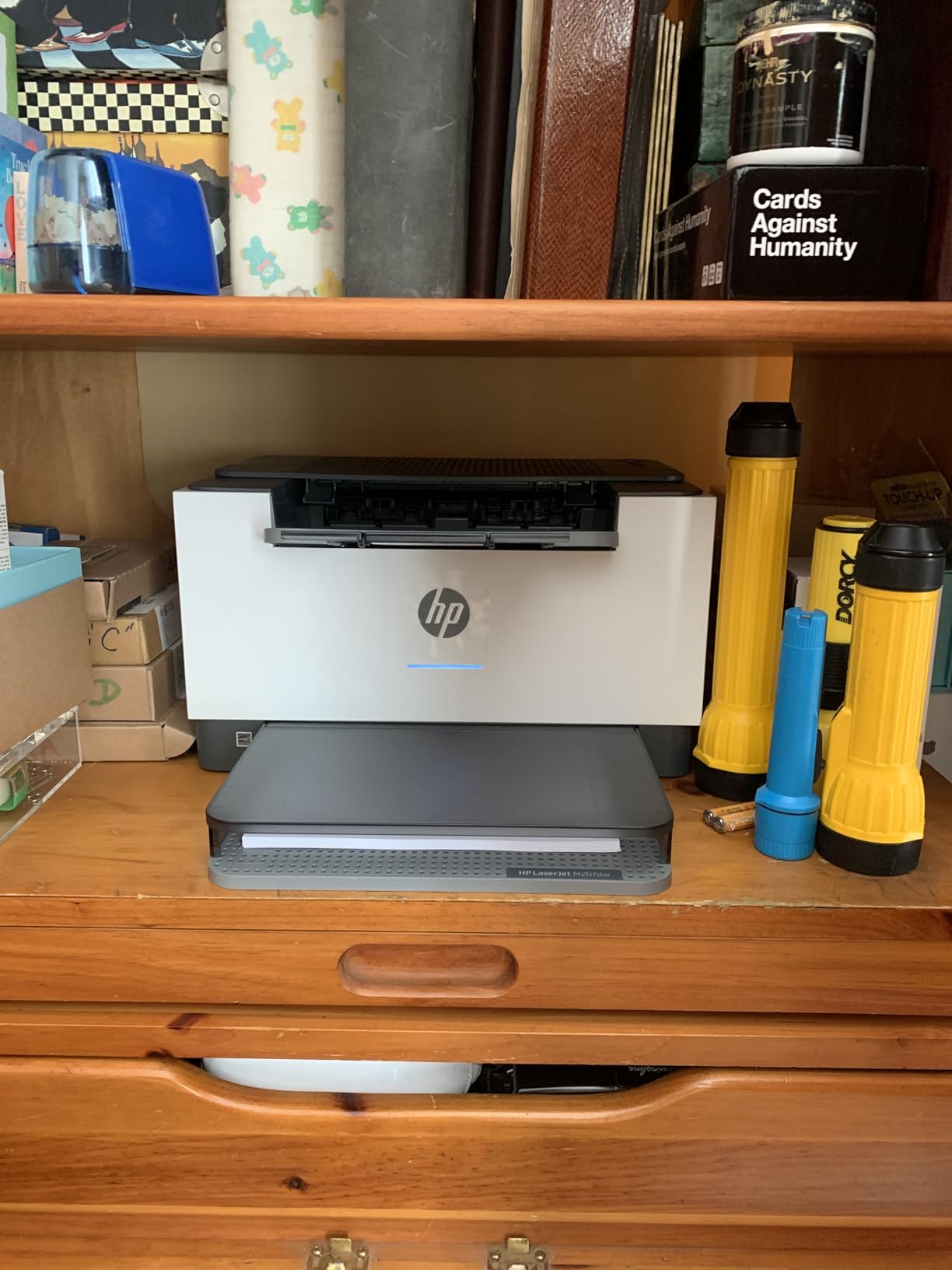 HP LaserJet M207dw Laser Wireless Printer, Black and White, Duplex, Best-for-Office customer photo 2