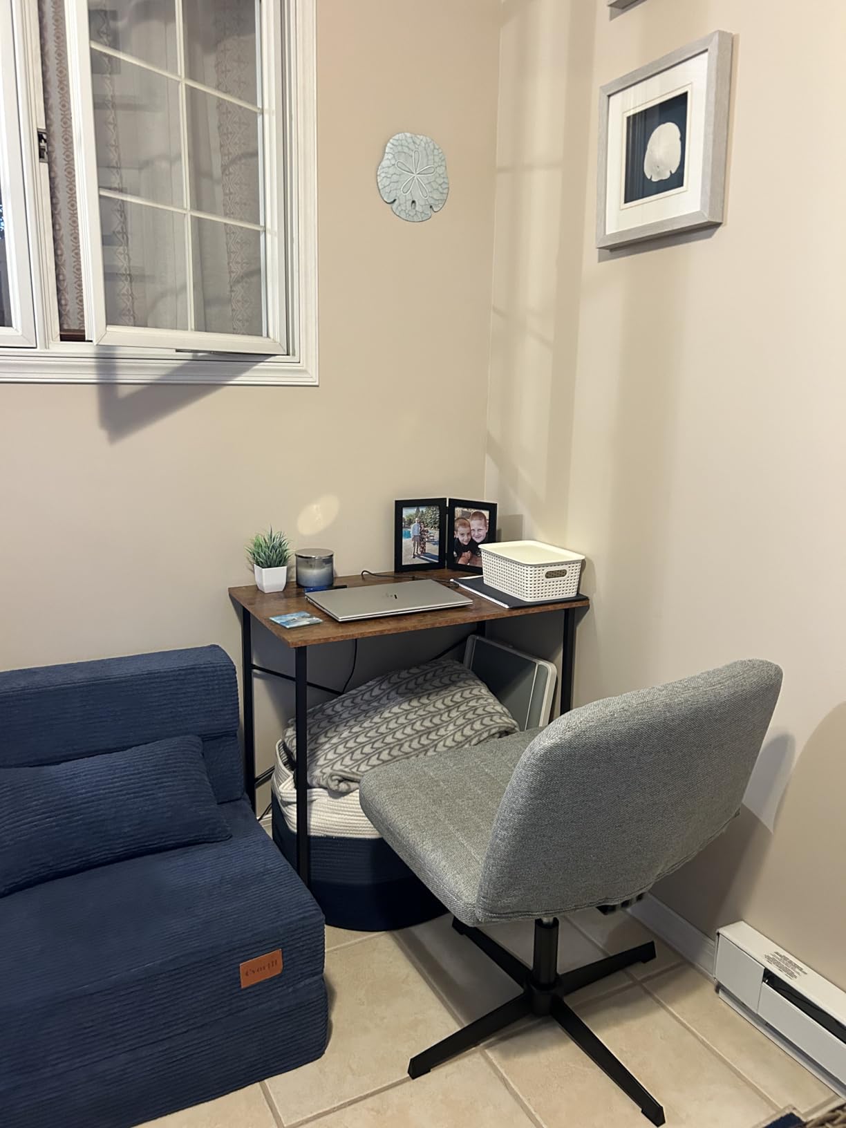 OLIXIS Criss Cross Chairs, Vanity Chair, Home Office Desk customer photo 1
