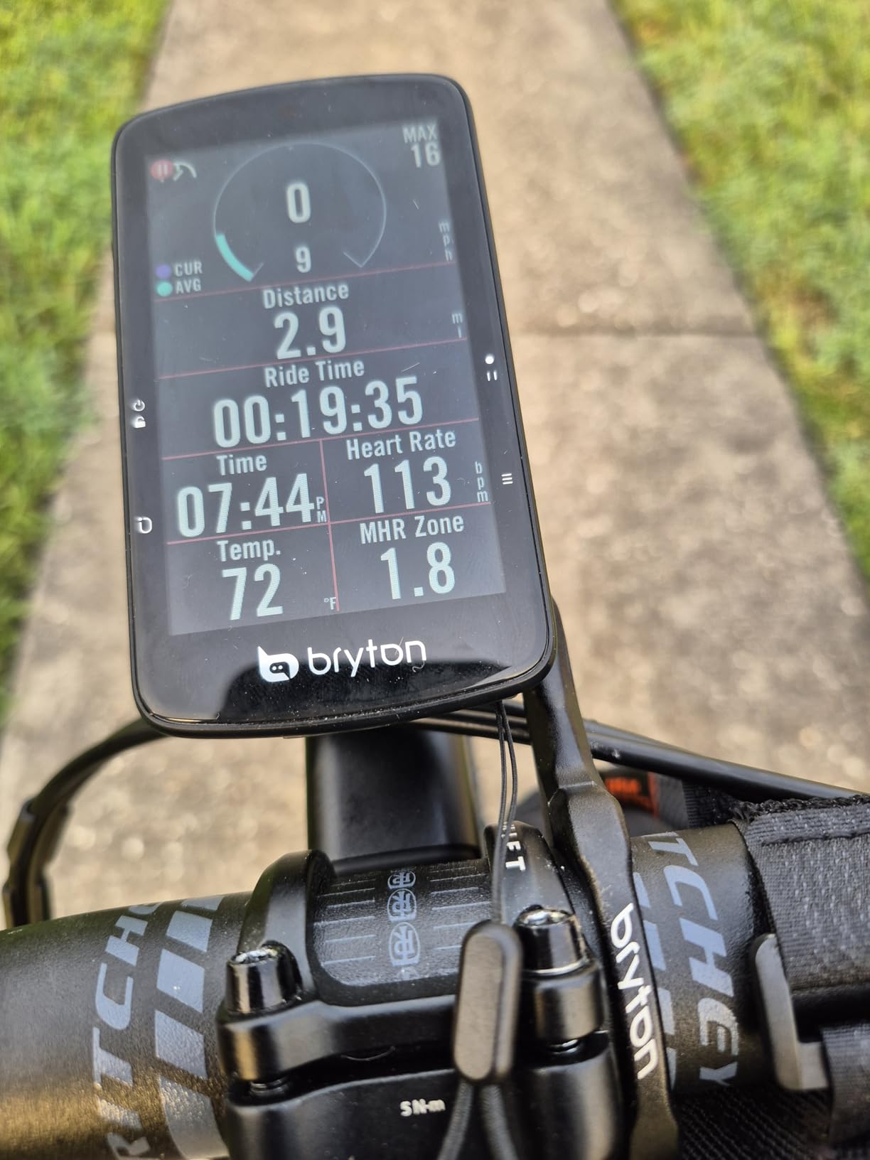 Bryton Rider S810 3.5 Inch Color Touchscreen GPS Bike/Cycling Computer, 50H Battery Life, Offline Maps & Navigation, Advanced Climb Challenge 2.0, Live Tracking customer photo 2