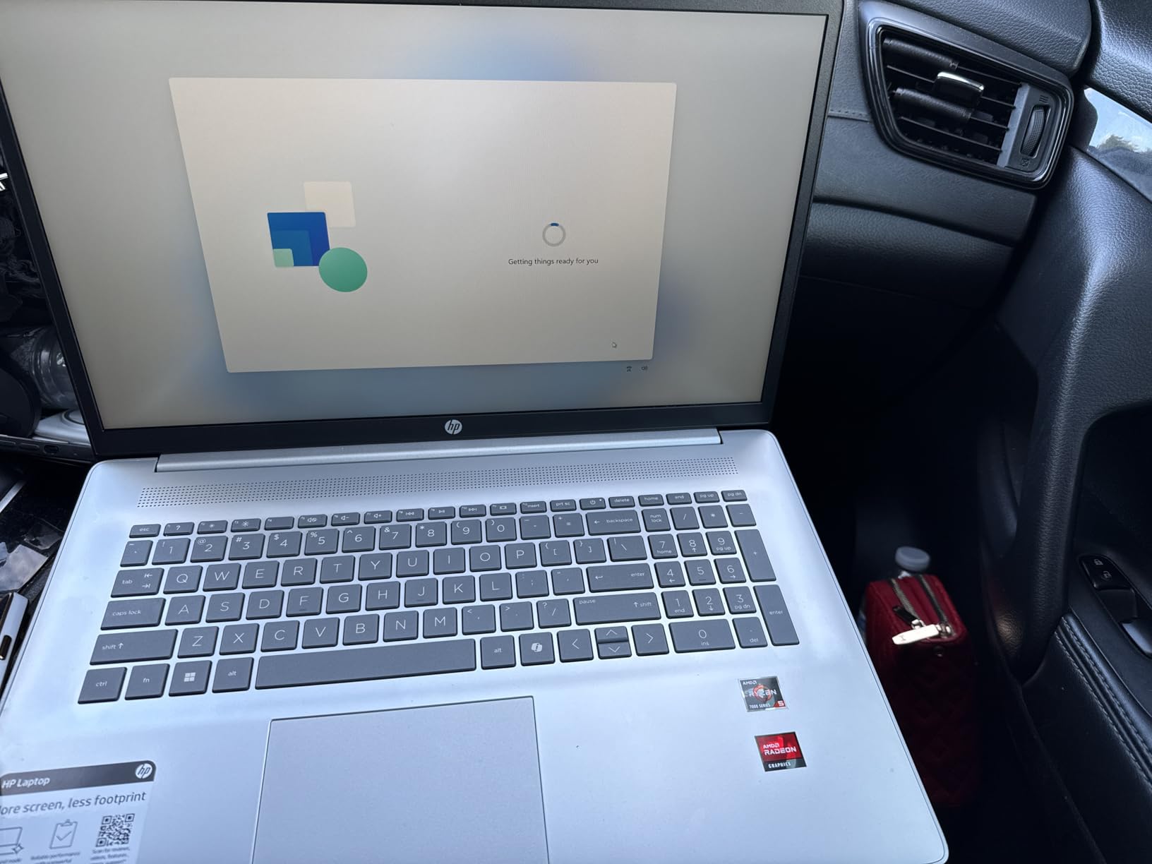 HP 17 Laptop Essential Computer, 17.3 IPS FHD Business PC, 6-Core AMD Ryzen 5, 32GB RAM, 1.5TB Storage (1TB SSD + 500GB Ext), Windows 11 Pro Copilot AI Lifetime Office, HubxcelAccesory, Number Pad customer photo 2