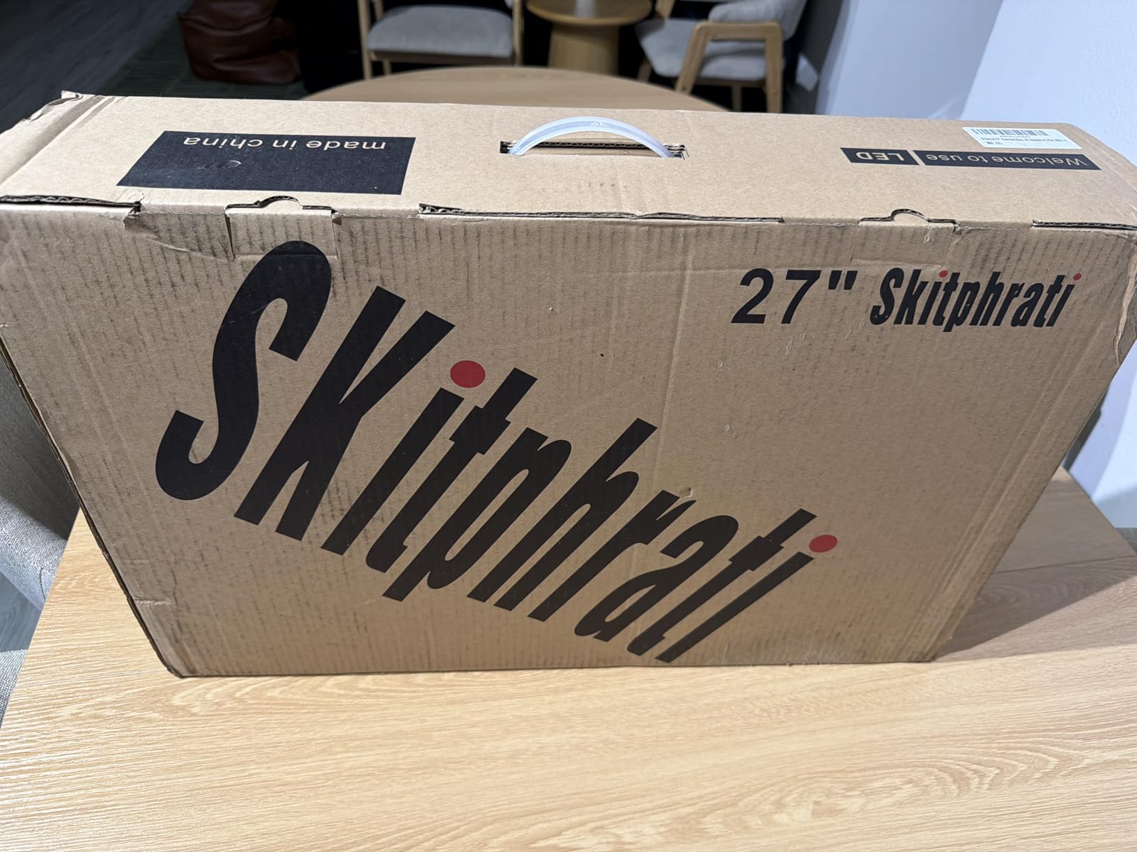 SKitphrati 27'' Business Webcam Monitor, 1080P IPS 120HZ, Video Conference Monitor - Built-in Adjustable 3MP Webcam, Mic Array, Speakers, Eye Care, Frameless, HDMI, DisplayPort, VGA, USB 2.0 customer photo 2