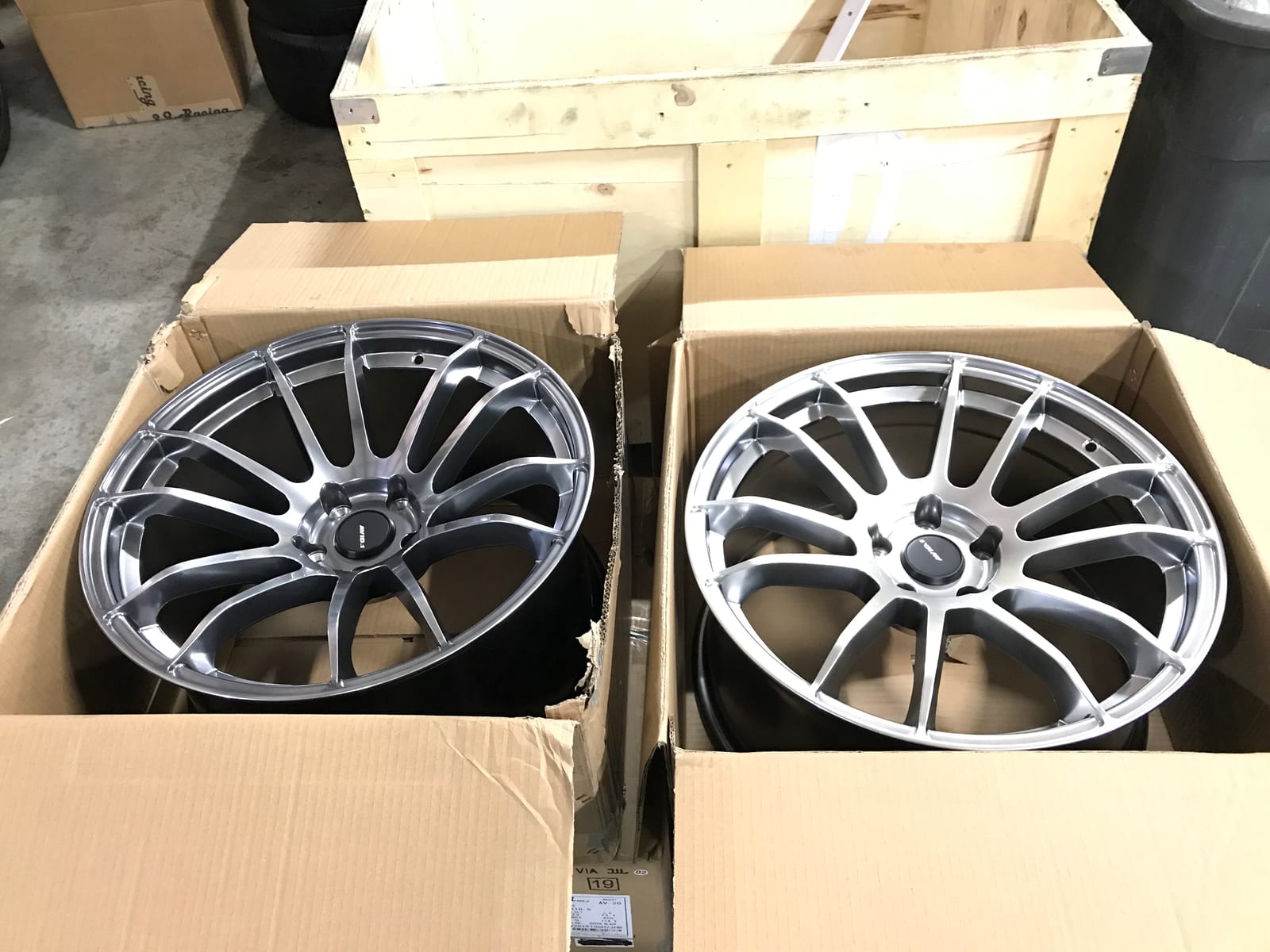 AVID.1 AV-06 Gloss Black 18x8 Custom Wheel – Fits 5x4.5 Bolt Pattern with +35 Offset – Lightweight Performance Alloy Wheel – Aggressive Street Style & Track-Ready Car Accessories customer photo 2