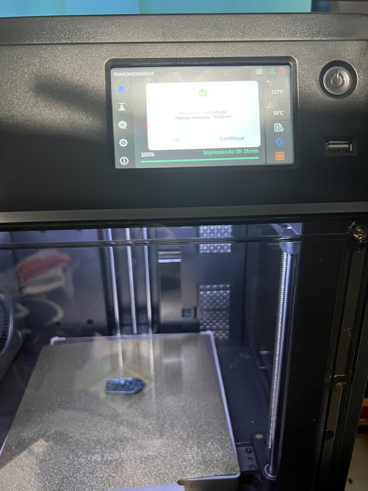 FLASHFORGE AD5M Pro 3D Printer, CoreXY 600 mm/s Printing Speed, 0.4 & 0.6mm 3s Quick-Swap 280°C Nozzles, 1-Click Auto Leveling, Fully Enclosed, 220×220×220mm Build Volume customer photo 2
