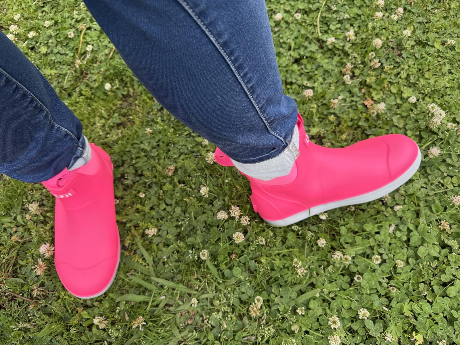 Women's Deck Boots, Waterproof Ankle Rain Boots, Fishing & Garden Boots customer photo 1