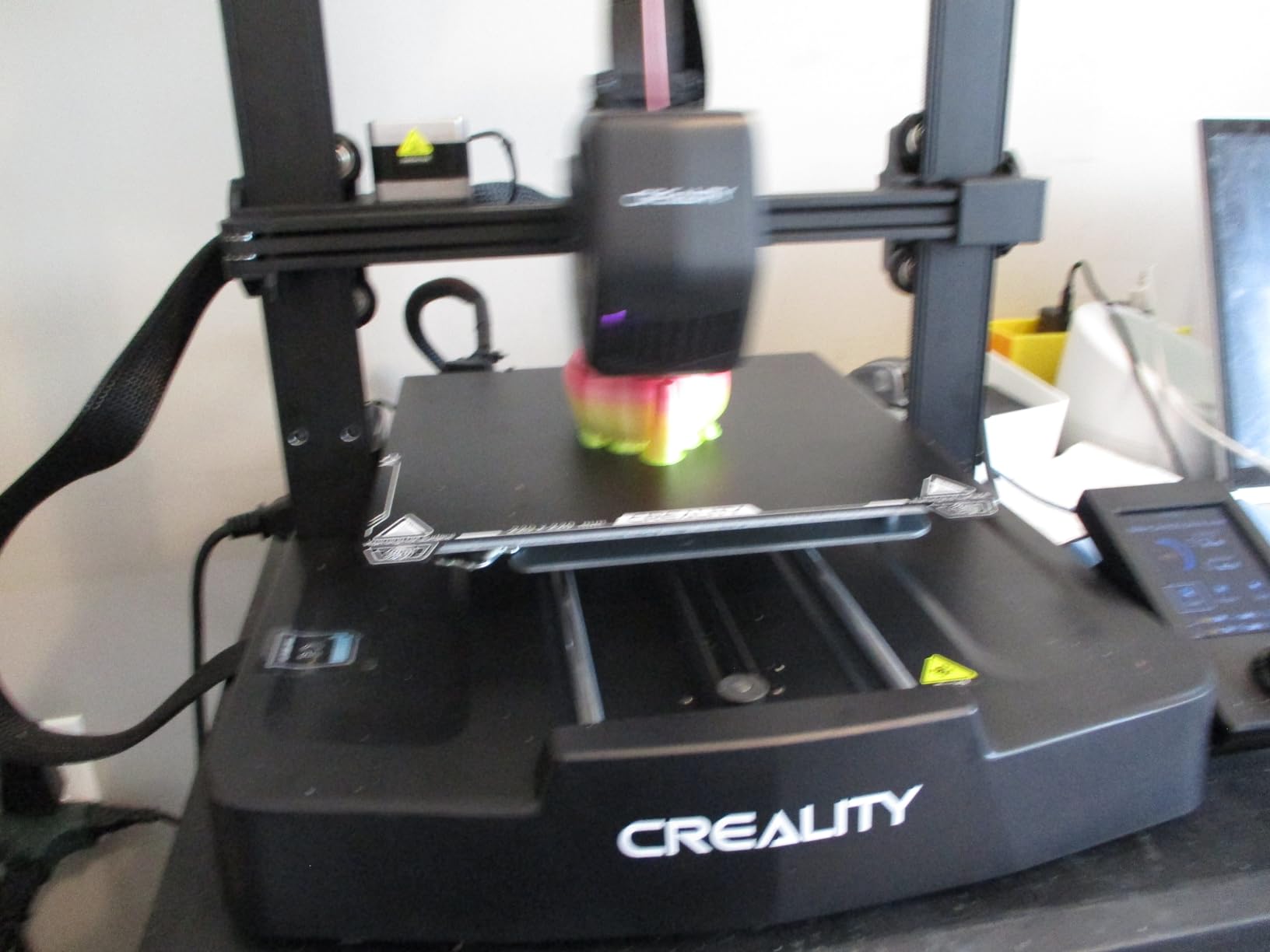 Creality Ender 3 V3 SE 3D Printer, 250mm/s Faster Print Speed CR Touch Auto Leveling Sprite Direct Extruder Dual Z-Axis Auto Filament Loading Ender 3 Upgrade 3D Printer Print Size 8.66x8.66x9.84 inch customer photo 2