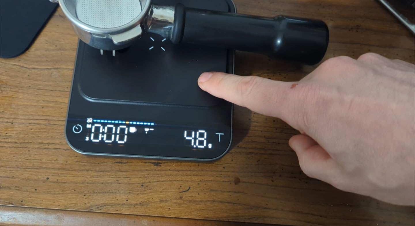 RENPHO Espresso Scale with Timer, Rechargeable, 0.1g Accuracy, 3kg customer photo 1