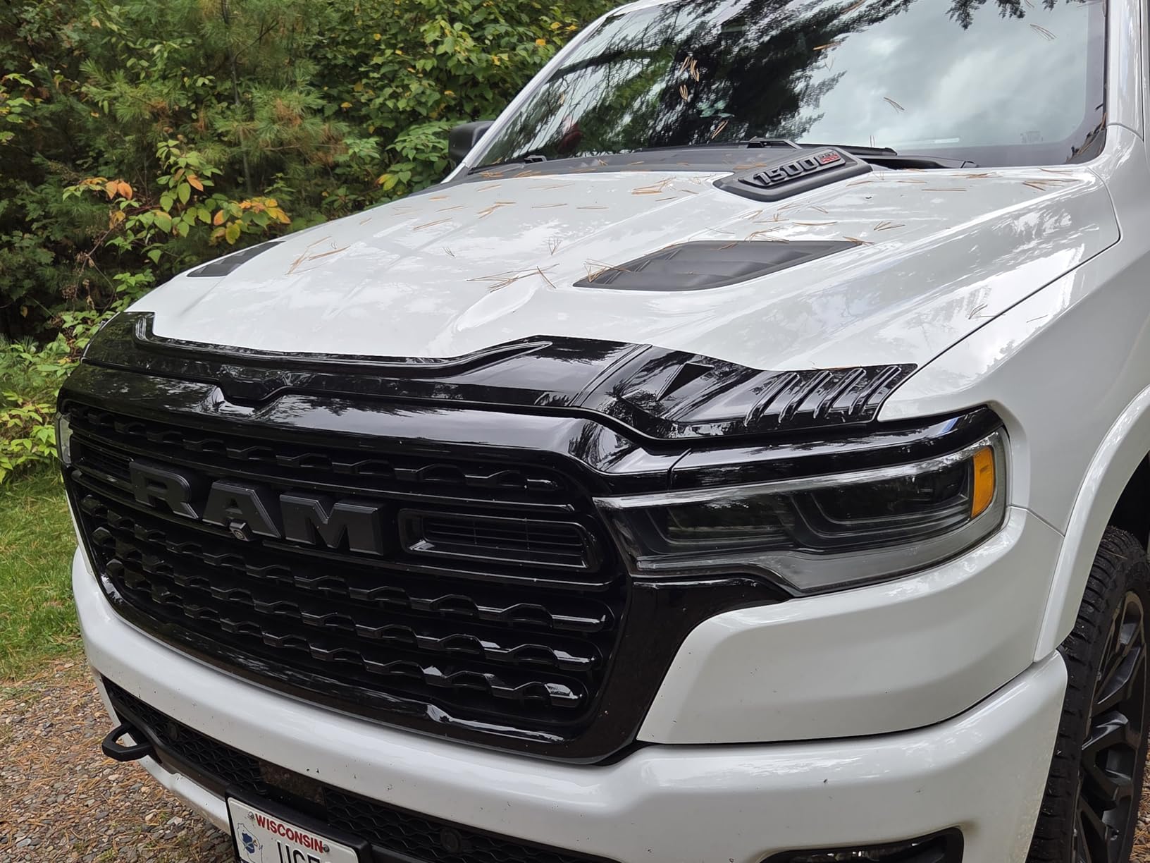 Hood Deflector Compatible with 2019-2026 Dodge Ram 1500 customer photo 2