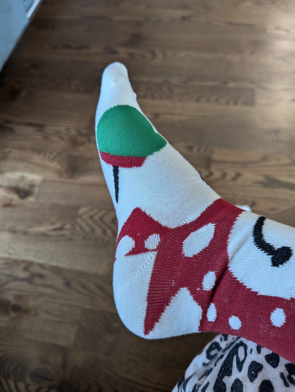 JOYIN 2026 Christmas Advent Calendar, 24 Days Christmas Warm Cotton Socks for Adults, Xmas Countdown Calendar with 20 Low Cut & 4 Knee High Socks, Xmas Accessories, Party Favor Gifts customer photo 1