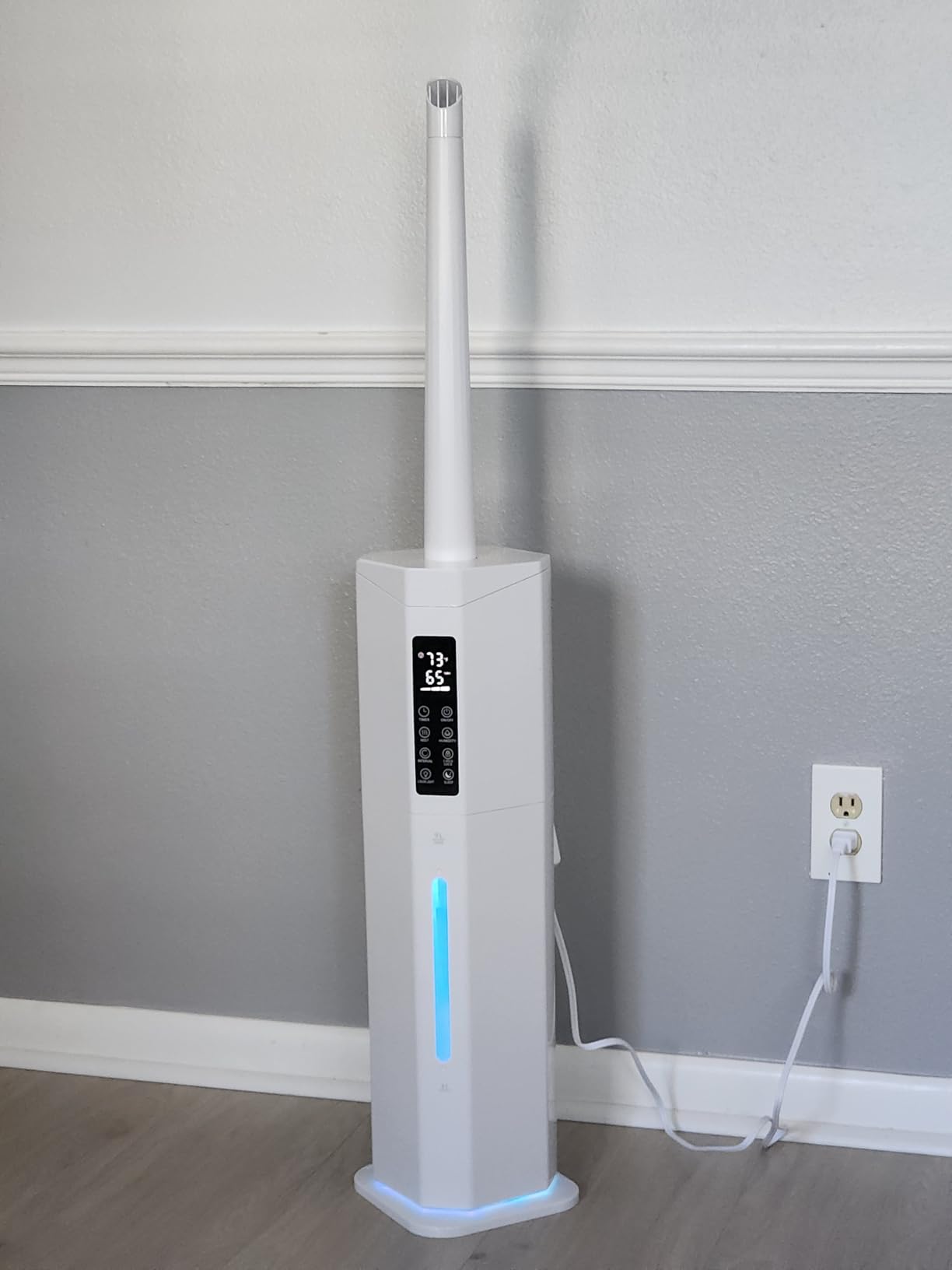 Home Humidifier for Large Room, 2.38Gal Cool Mist Top Fill,2000ft² customer photo 2