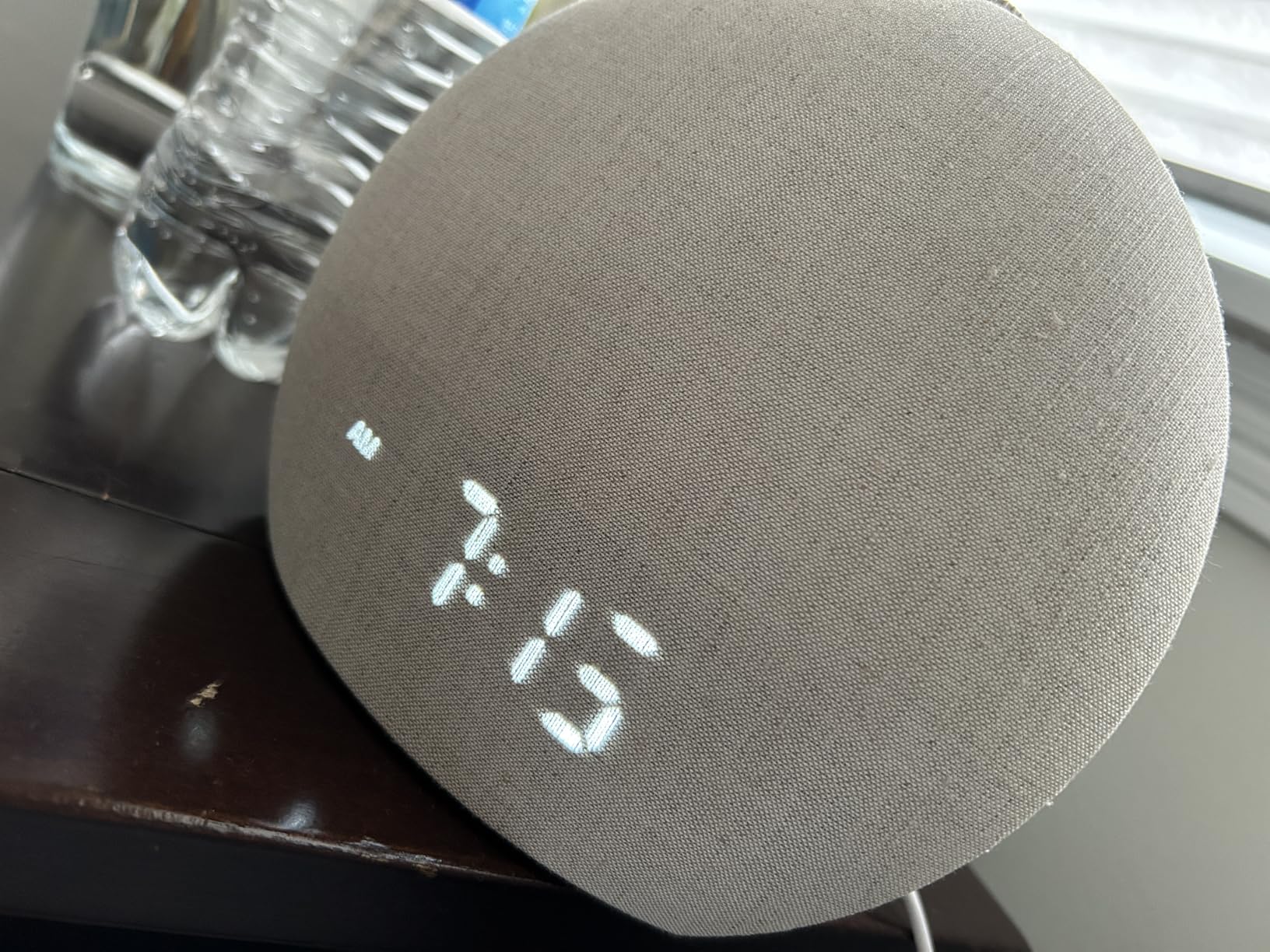 Geuuap Sunrise Alarm Clock White Noise Machine with Bluetooth Speaker,Khaki customer photo 2