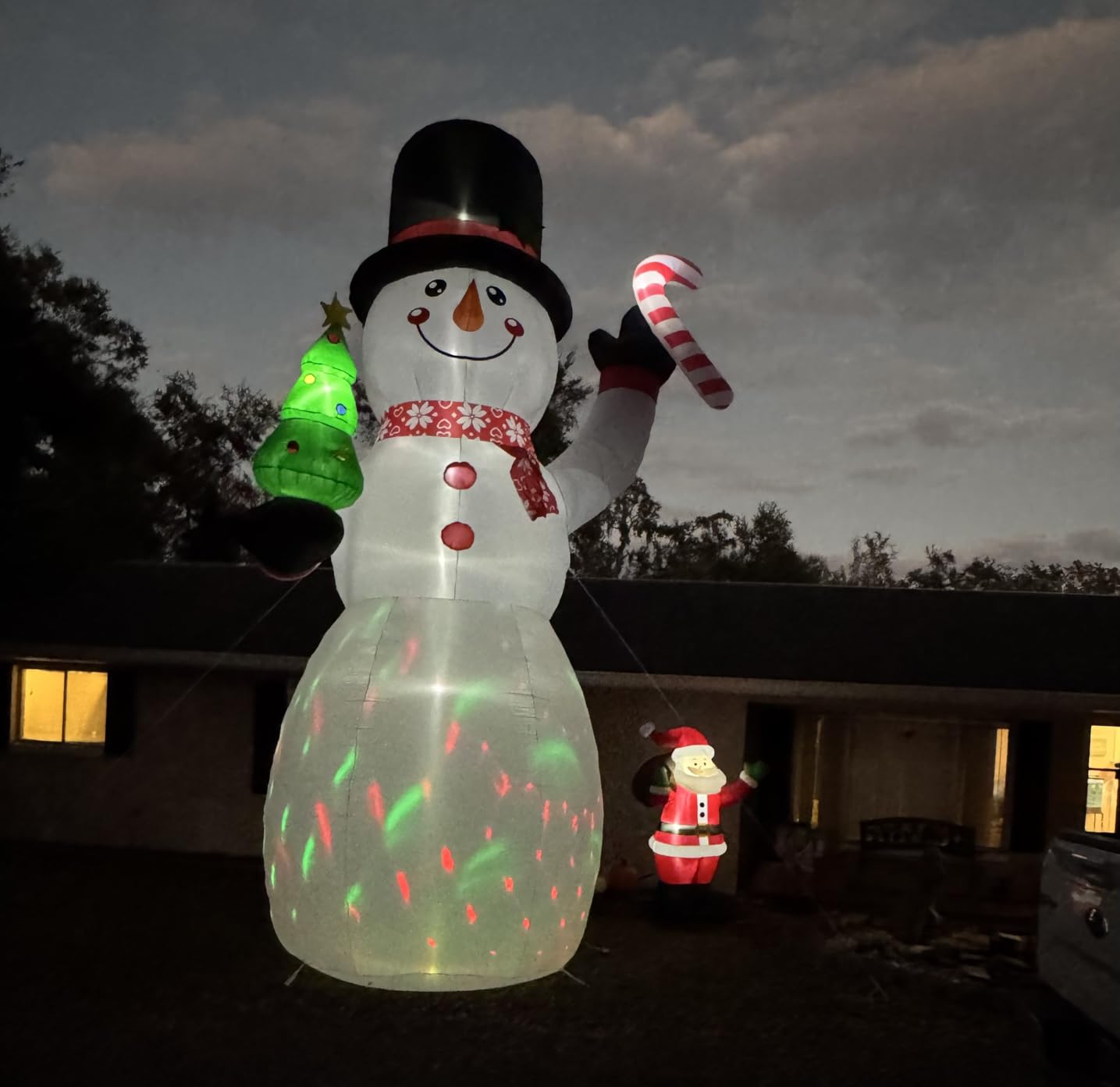 Kalolary 13FT Christmas Inflatables Archway Outdoor Decorations customer photo 1