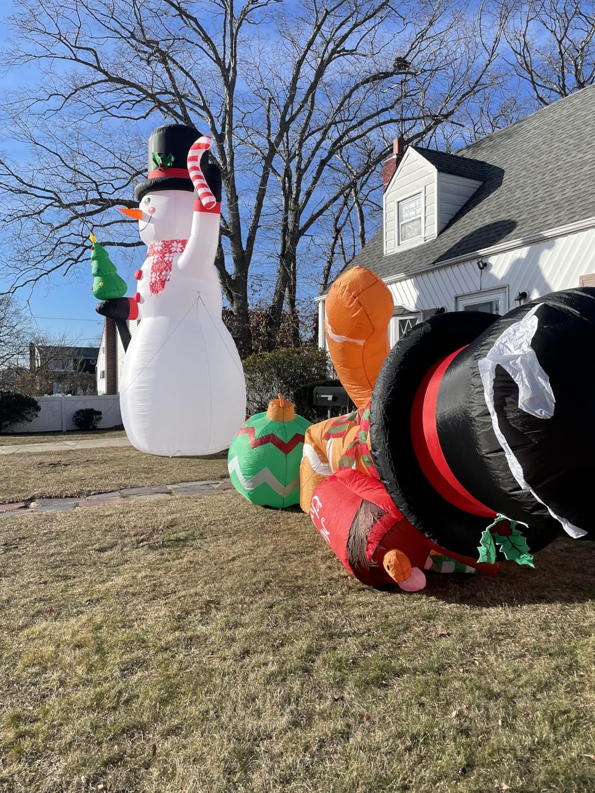 Kalolary 13FT Christmas Inflatables Archway Outdoor Decorations customer photo 2