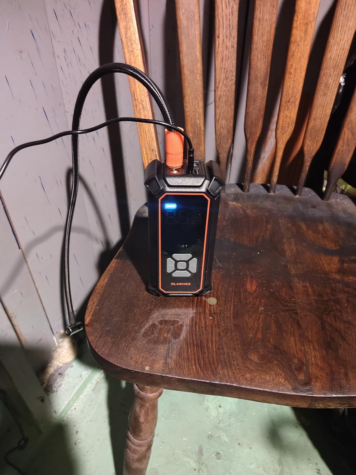 OlarHike Tire Inflator Portable Air Compressor,3X Fast Inflation, 4*3000mAh customer photo 2