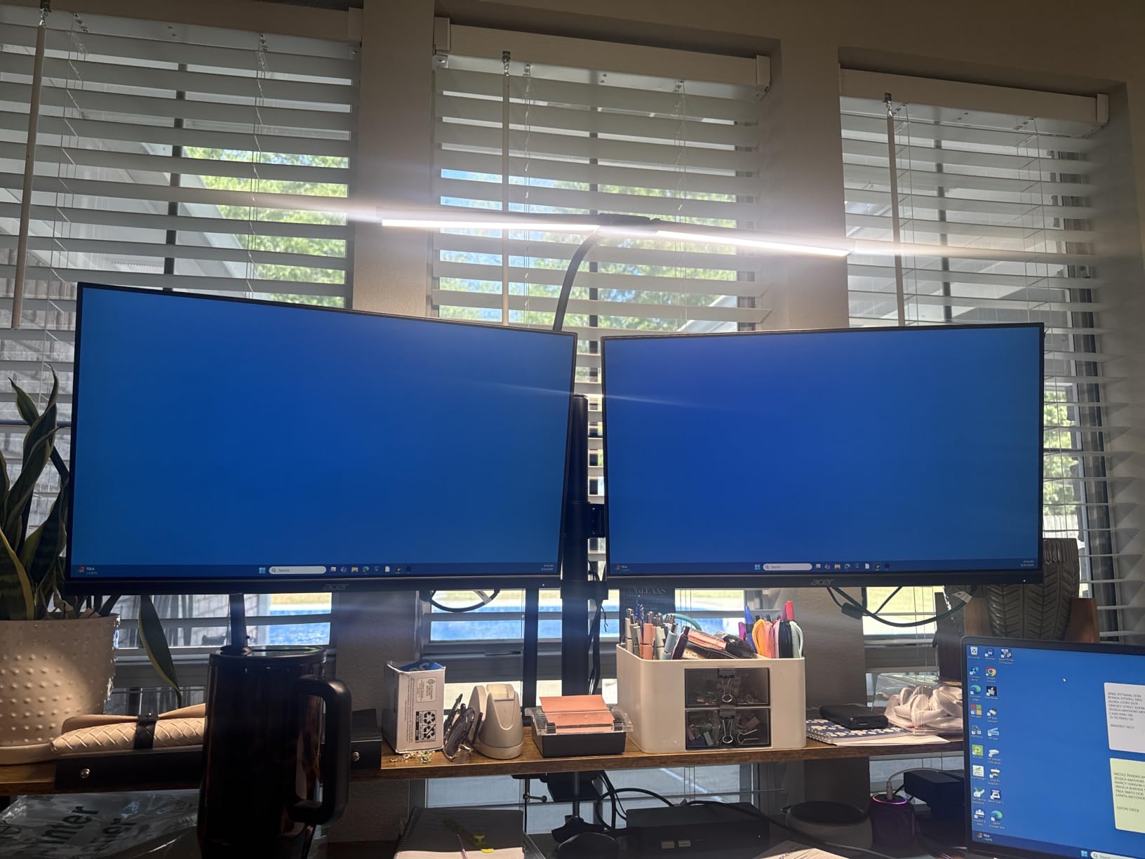Acer 23.8in FHD 1920x1080 100Hz Office Monitor SB242Y H1bi | 4ms, HDMI, VGA, VESA Mountable, Bluelight Filter, Flickerless Technology customer photo 1