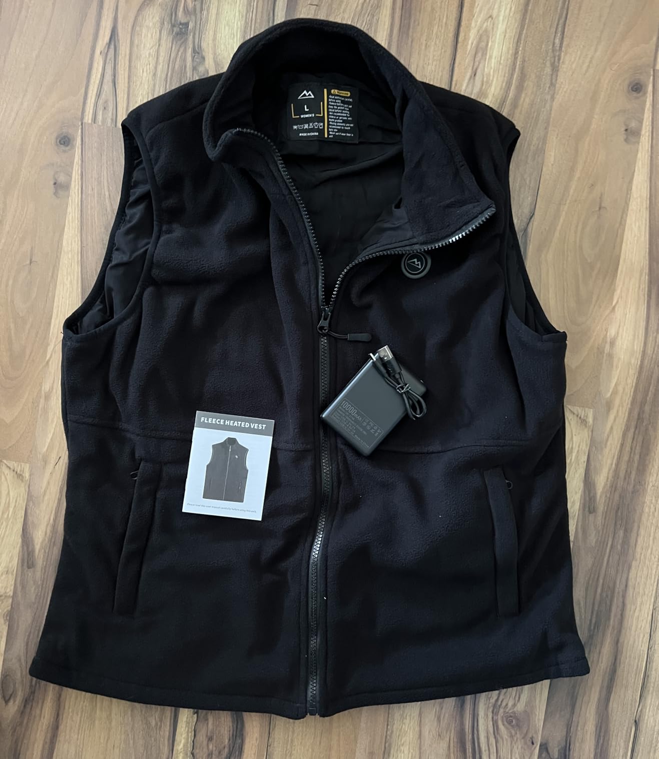 Loowoko Heated Fleece Vest for Women with Battery Pack Included customer photo 2