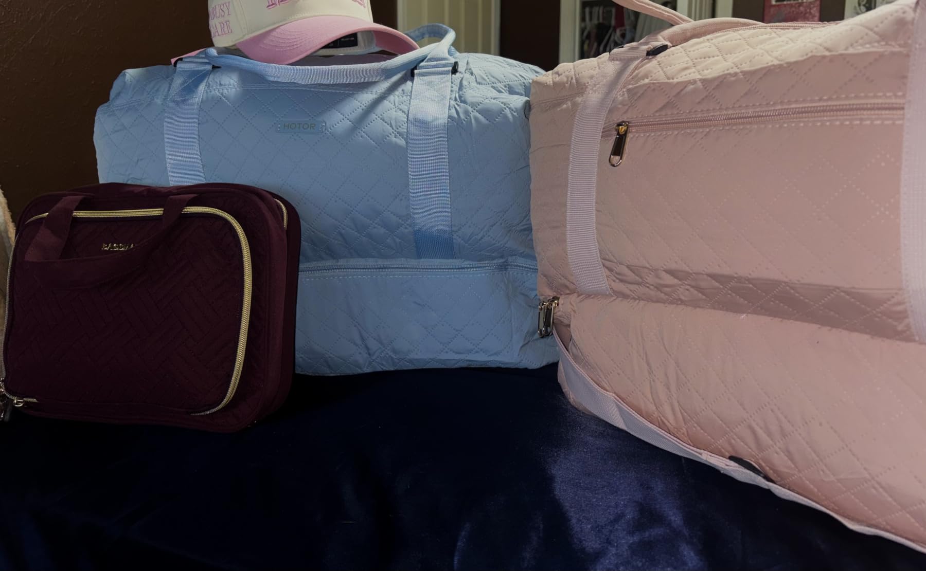 HOTOR Travel Duffel Bag - Weekender Bags for Women, Carry On Gym Tote Bags customer photo 1