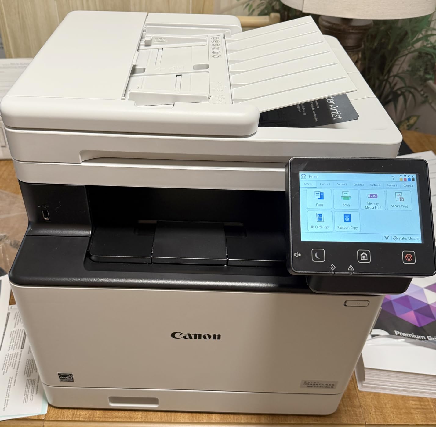Canon Color imageCLASS MF751Cdw II - Wireless Duplex Laser Printer, Multifunction with Copier, Scanner, Automatic Document Feeder, 35 PPM customer photo 2
