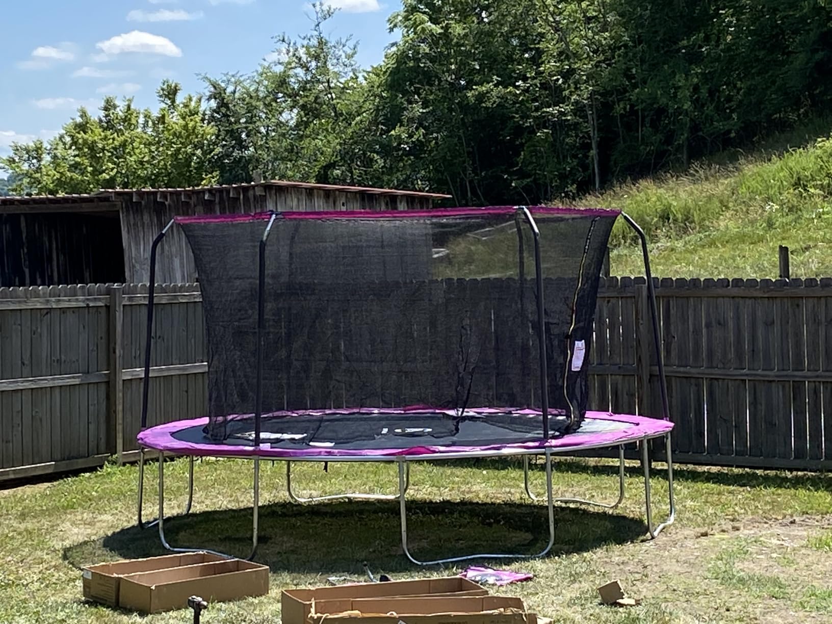 Outdoor Trampoline with Net for Kids 10FT 12FT 14FT 15FT 16FT customer photo 2